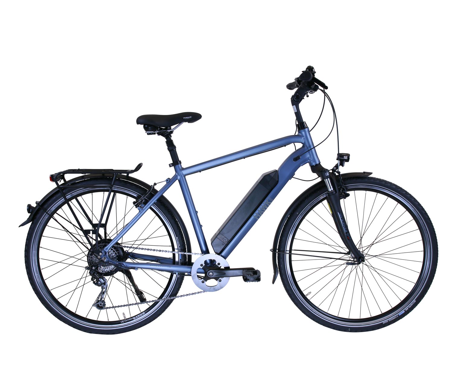 Thumbnail - Hawk Bikes E-Bike Herren »e-Trekking Gent Bafang« - blau