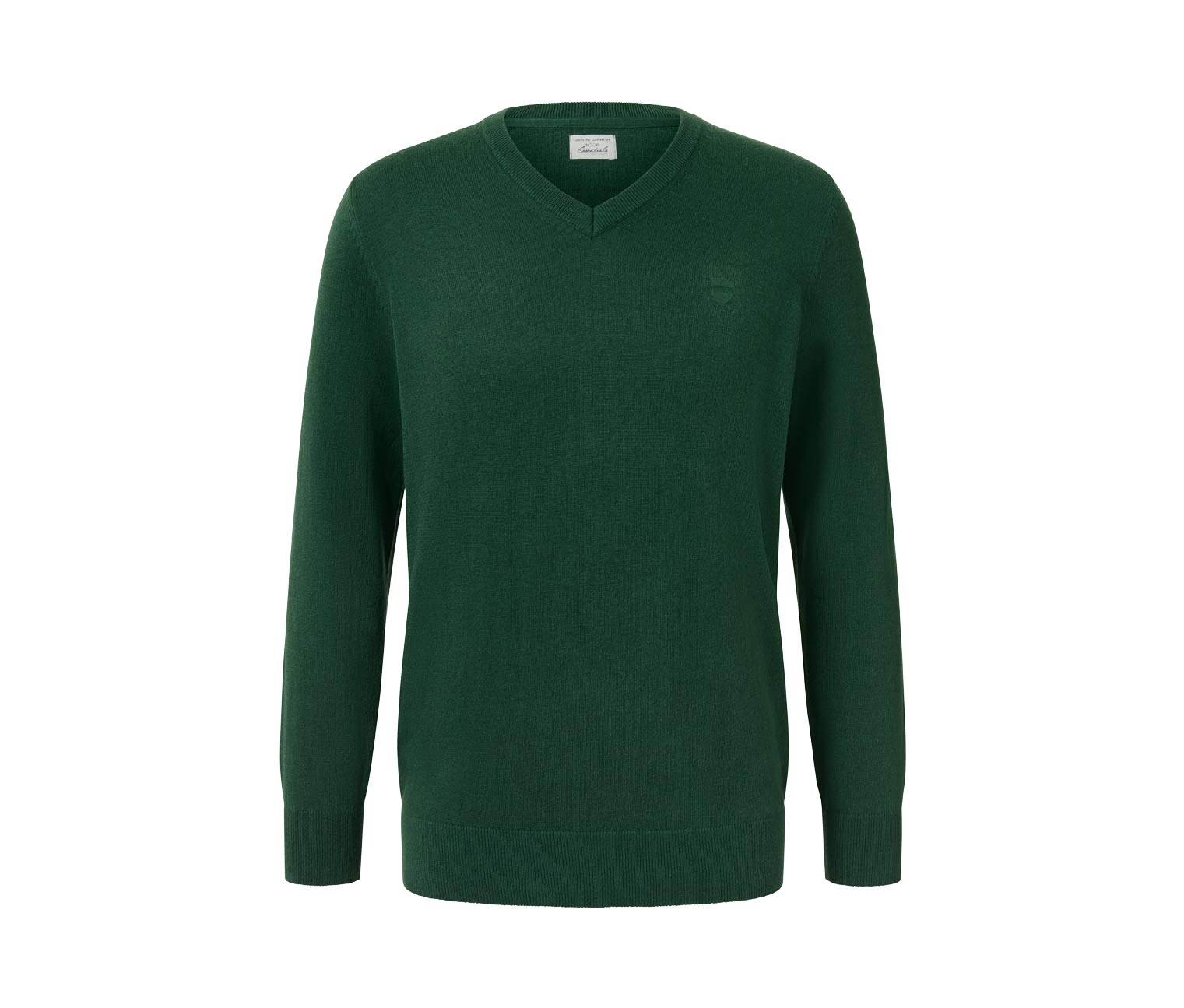Thumbnail - Tchibo - Pullover mit V-Ausschnitt - Herren - Gr. 5XL - dunkelgrün