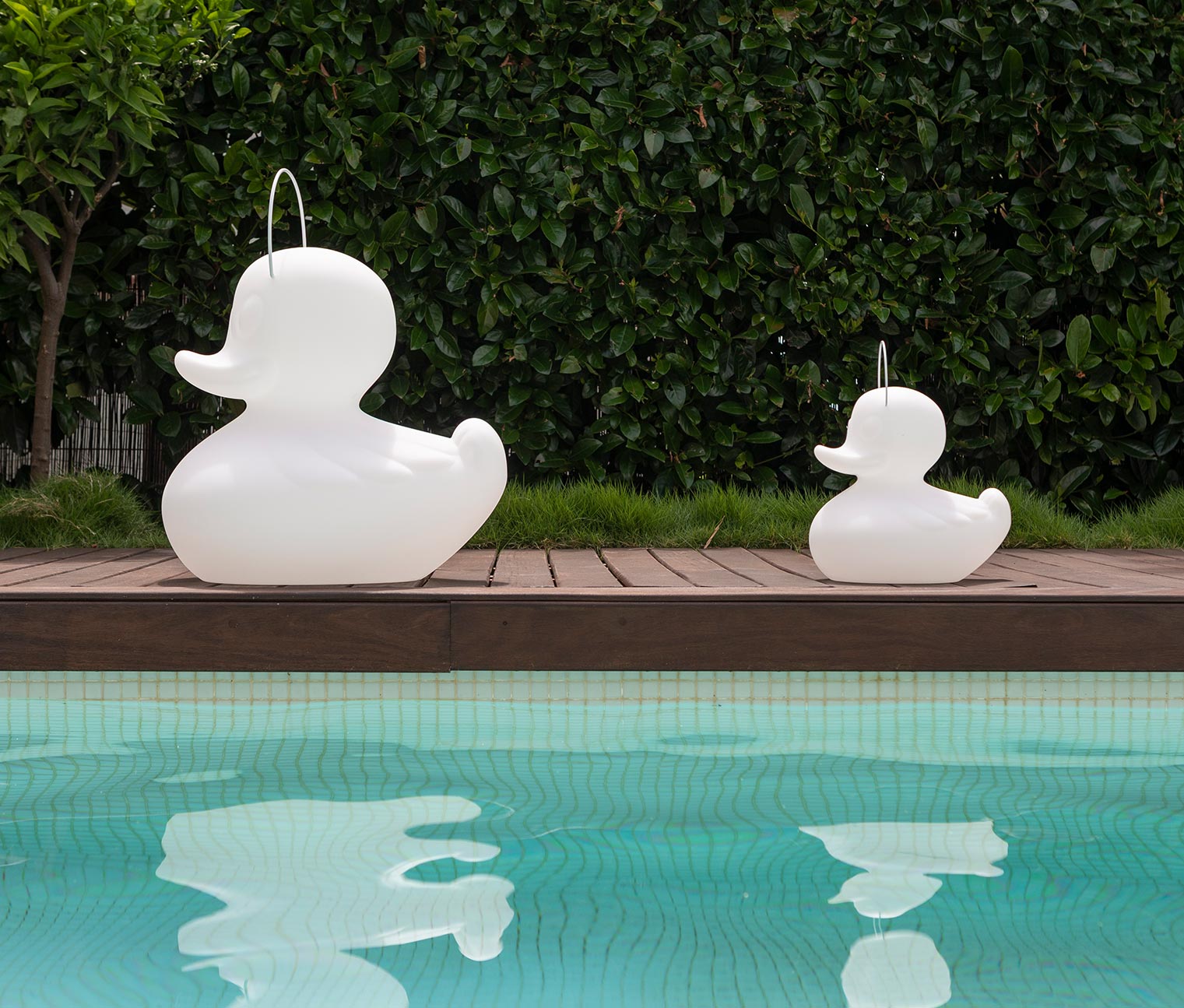 Thumbnail - Tchibo - Goodnight Light LED-Leuchte »Ente« S - 30x26x30cm - weiß - Polyethylen