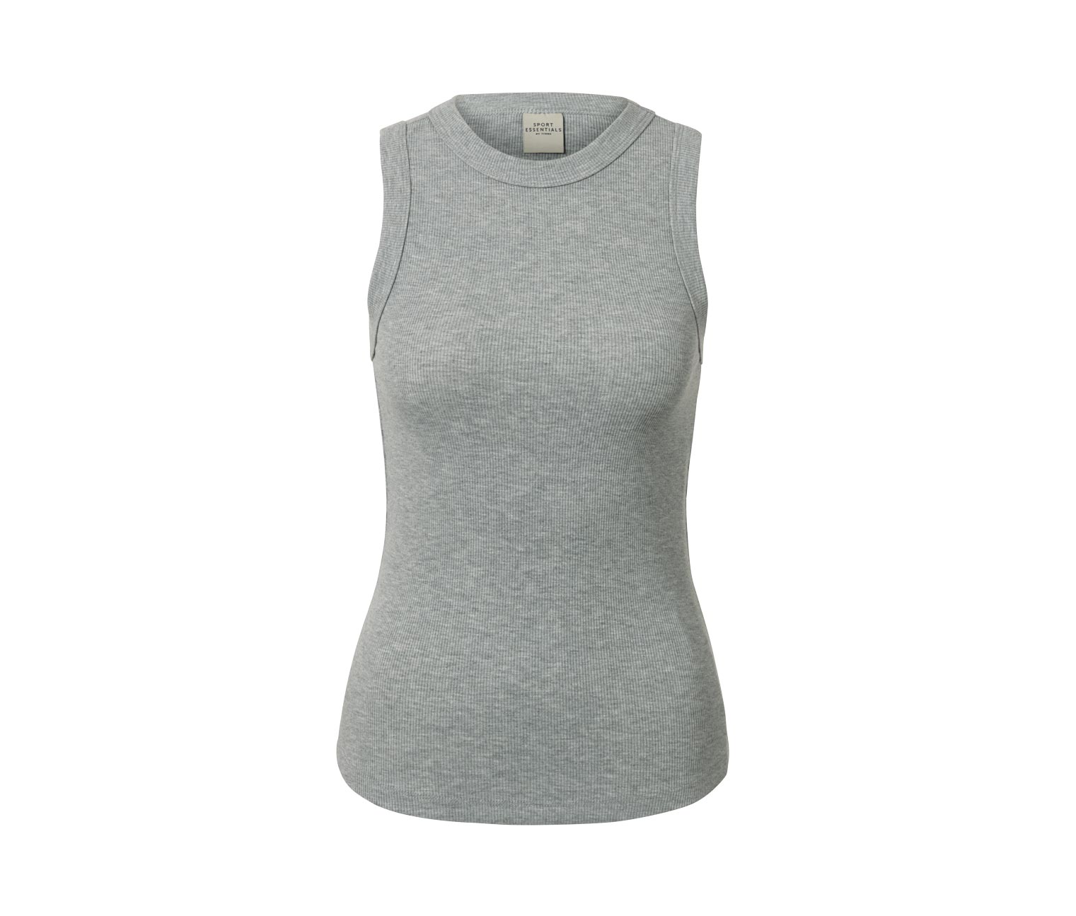 Thumbnail - Tchibo - Sporttop - Damen - Gr. M - hellgrau