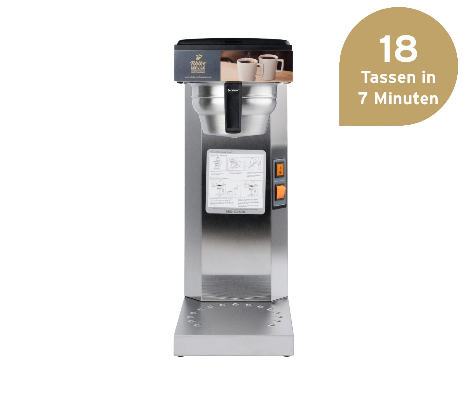 Thumbnail - Profi-Filterkaffeemaschine »Tchibo Businessline«, ohne Kanne