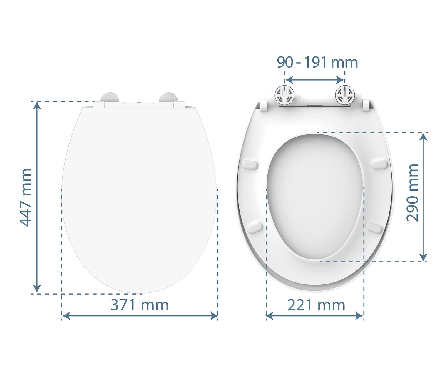 SCHÜTTE Duroplast WC-Sitz mit LED Nachtlicht online bestellen bei Tchibo  678038