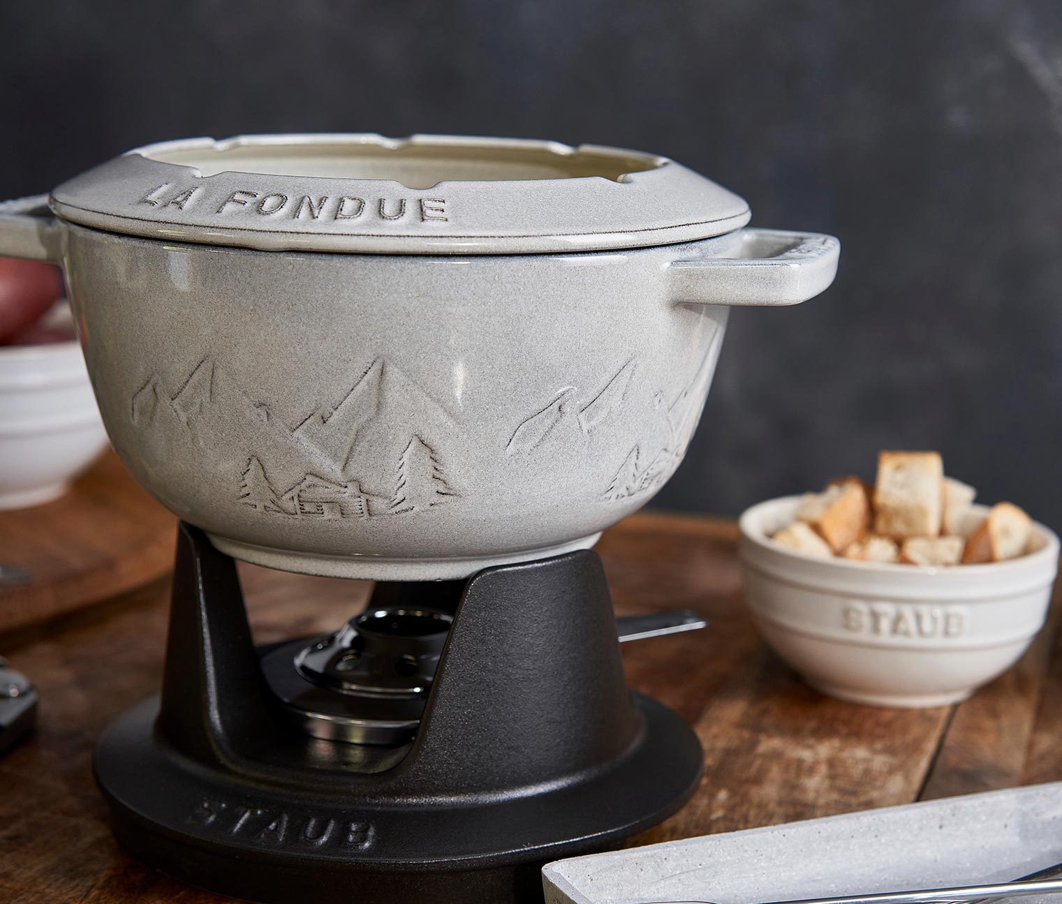 Thumbnail - Staub Fondue-Set - silber