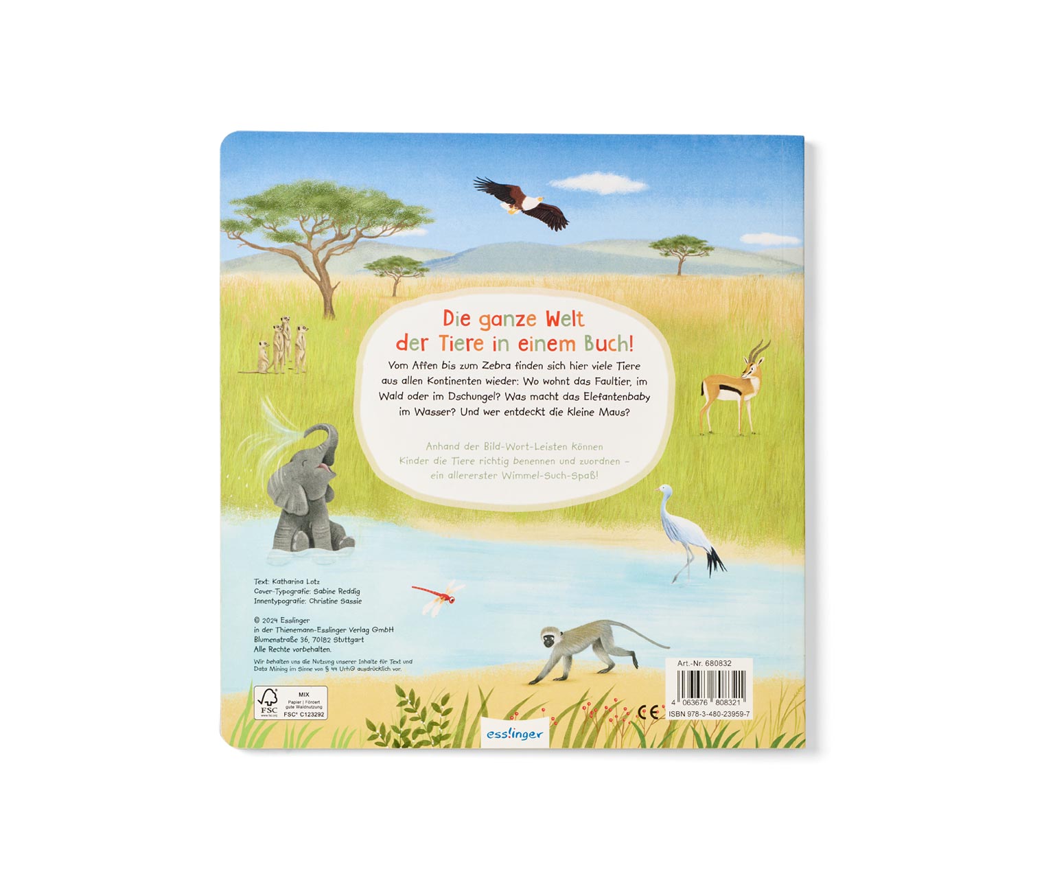 Thumbnail - Tchibo - Buch »Mein erstes Wimmelbuch – Wilde Tiere«