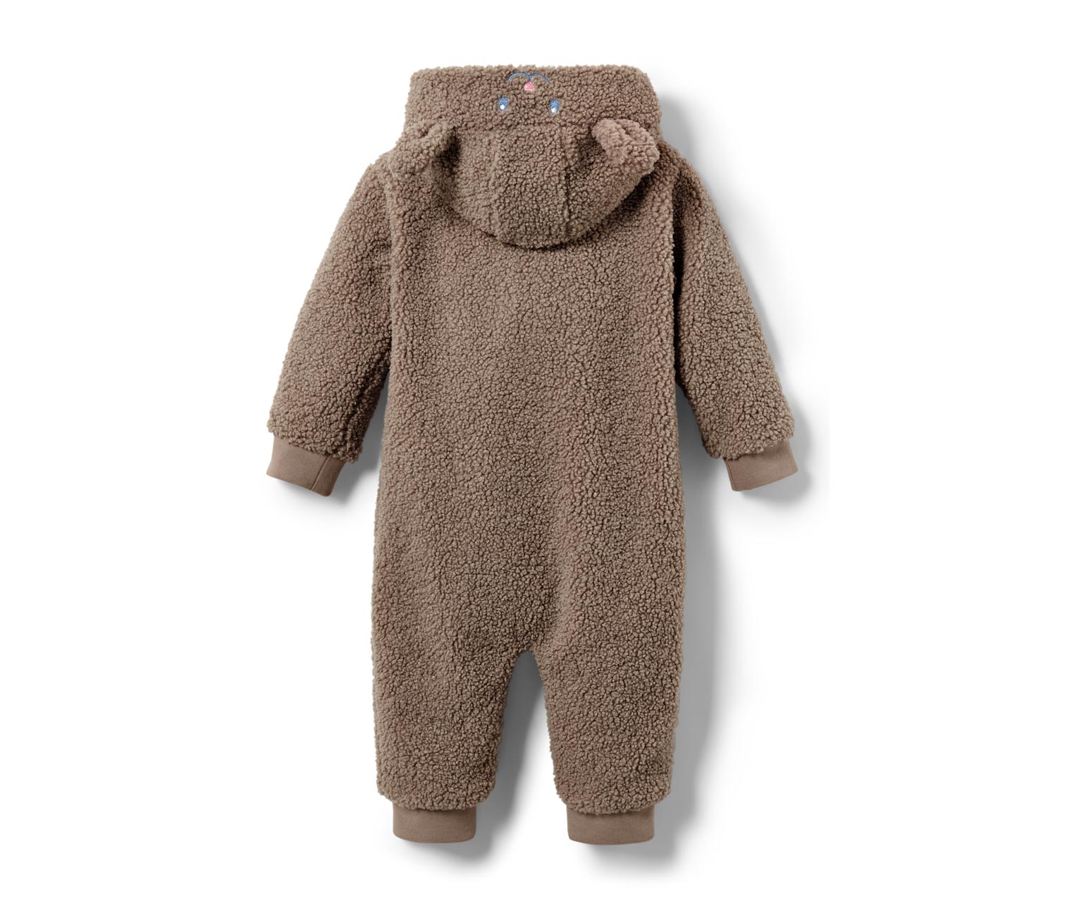 Thumbnail - Tchibo - Baby-Teddyfleece-Overall - Baby - Gr. 62/68 - braun