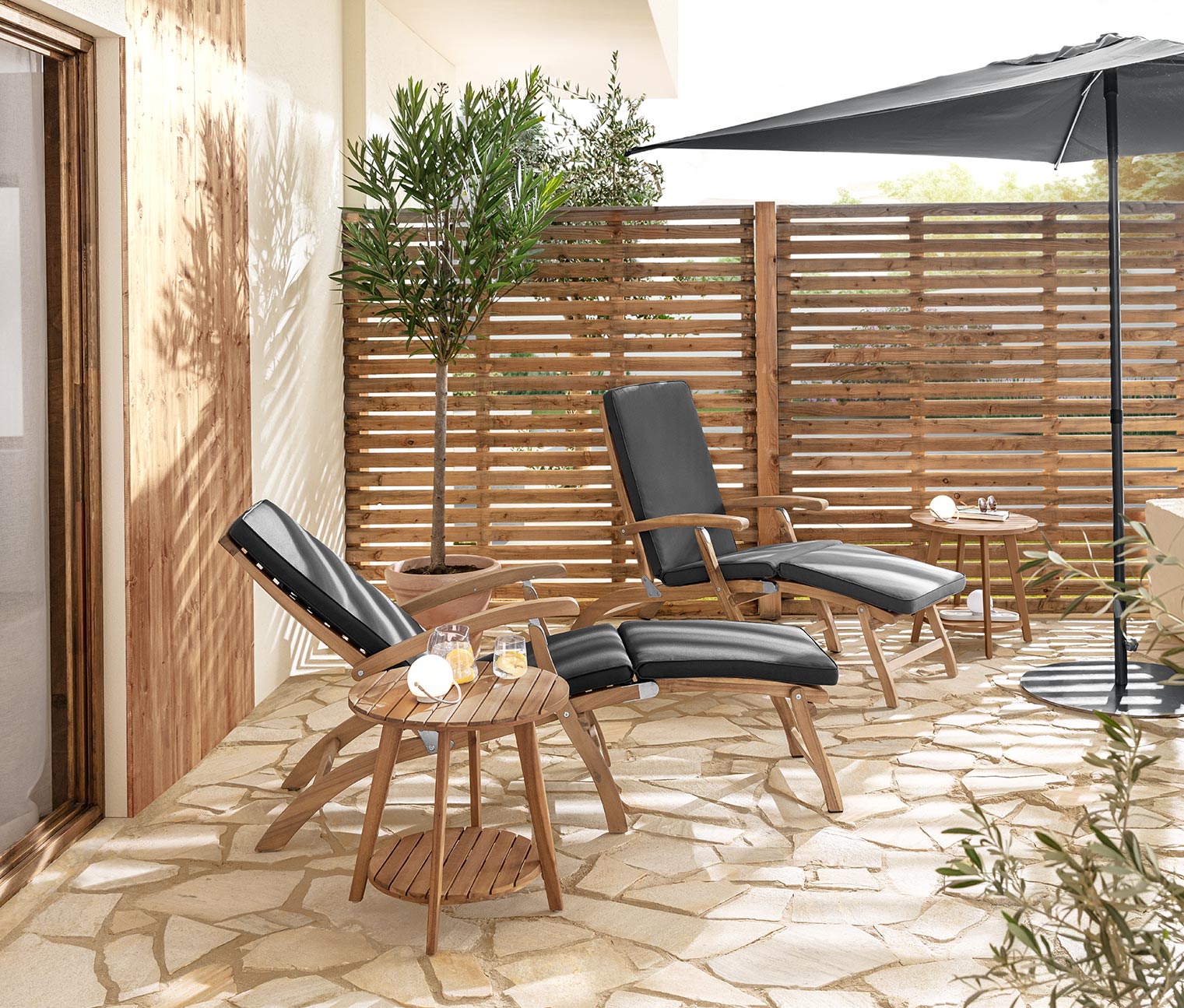 Thumbnail - Leco Sonnenschirmständer - 72x6x77cm - anthrazit - Stahl