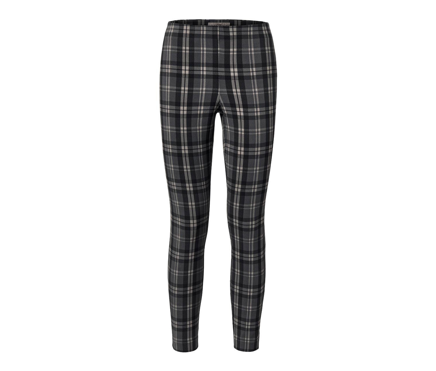 Thumbnail - Tchibo - Karierte Stretchhose - Damen - Gr. 40 - schwarz/kariert