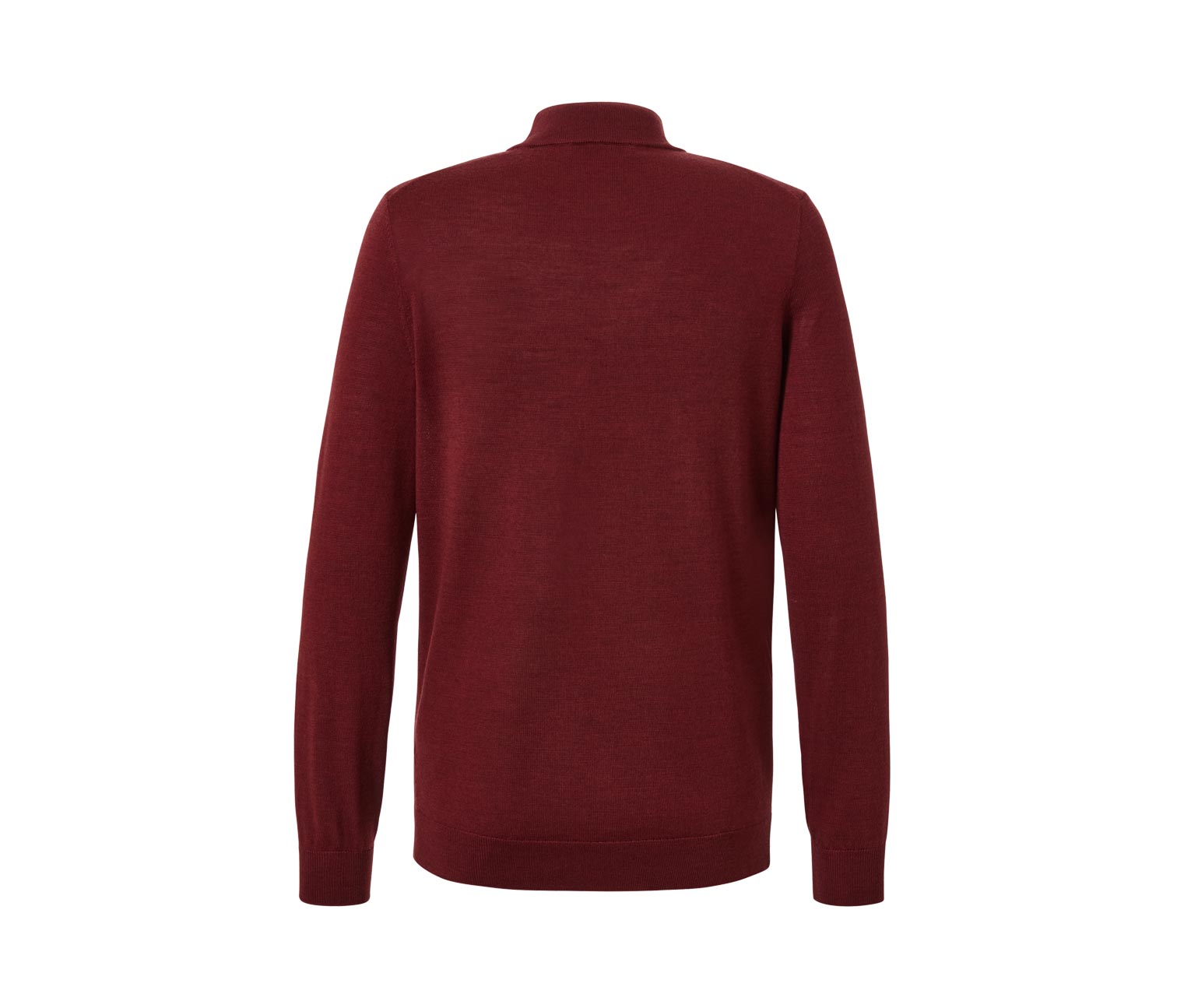 Thumbnail - Tchibo - Merino-Pullover - Herren - Gr. L - dunkelrot