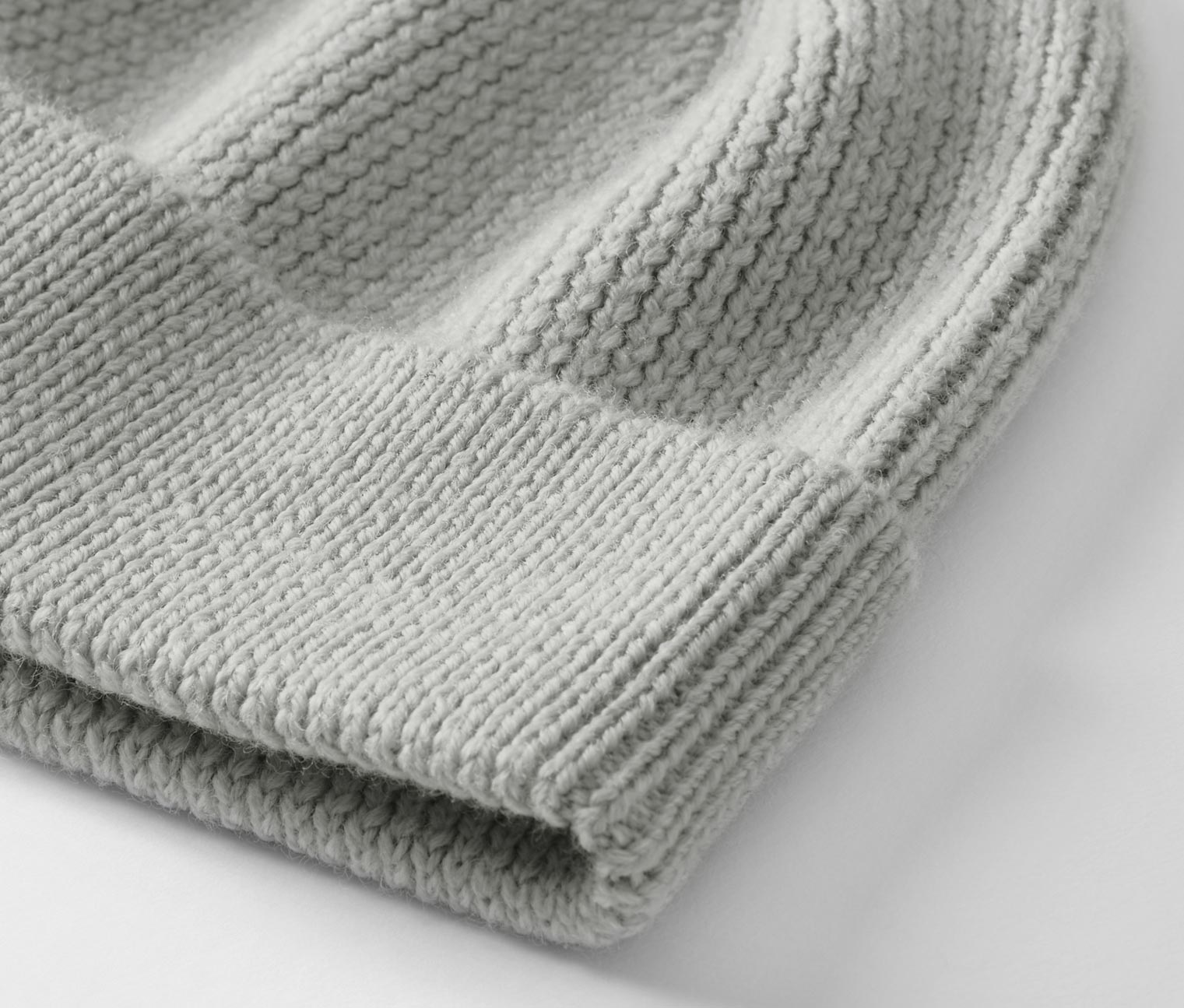 Thumbnail - Tchibo - Kinder-Woll-Strickmütze - Herren - Gr. 49-52 - grau
