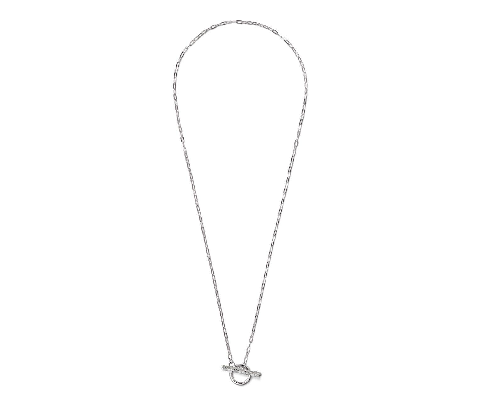 Thumbnail - Tchibo - 925 Silber Kette Sparkling T-Bar - silber