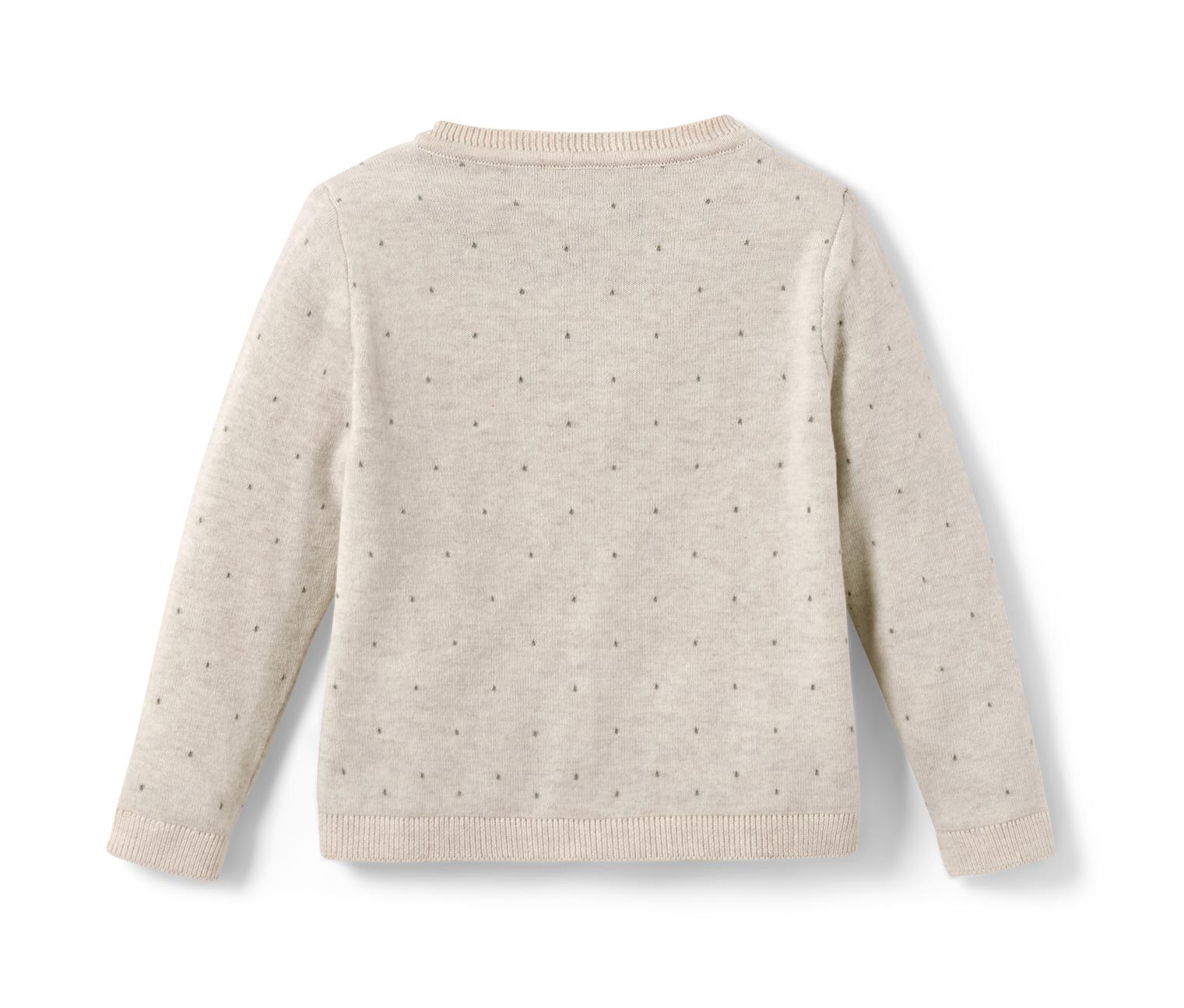 Thumbnail - Tchibo - Kinder-Strickjacke - Herren - Gr. 122/128 - beige/jacquard
