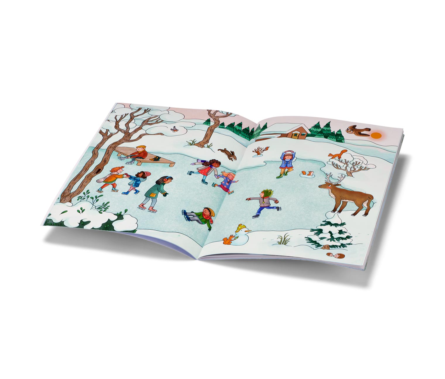 Thumbnail - Tchibo - Mein Stickerbuch »Winter«