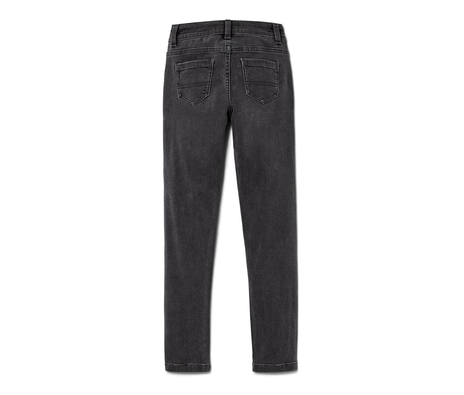 Thumbnail - Tchibo - Kinder-High-Waist-Jeans – Fit »Lotta« - Damen - Gr. 158 - grau