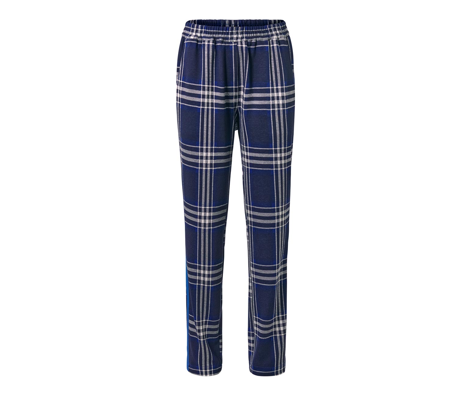Thumbnail - Tchibo - Karierte Joggpants - Damen - Gr. XL - weiß/kariert