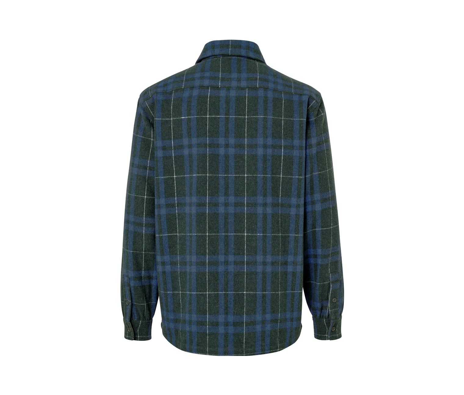 Thumbnail - Tchibo - Flanell-Hemdjacke - Herren - Gr. XL - blau/kariert