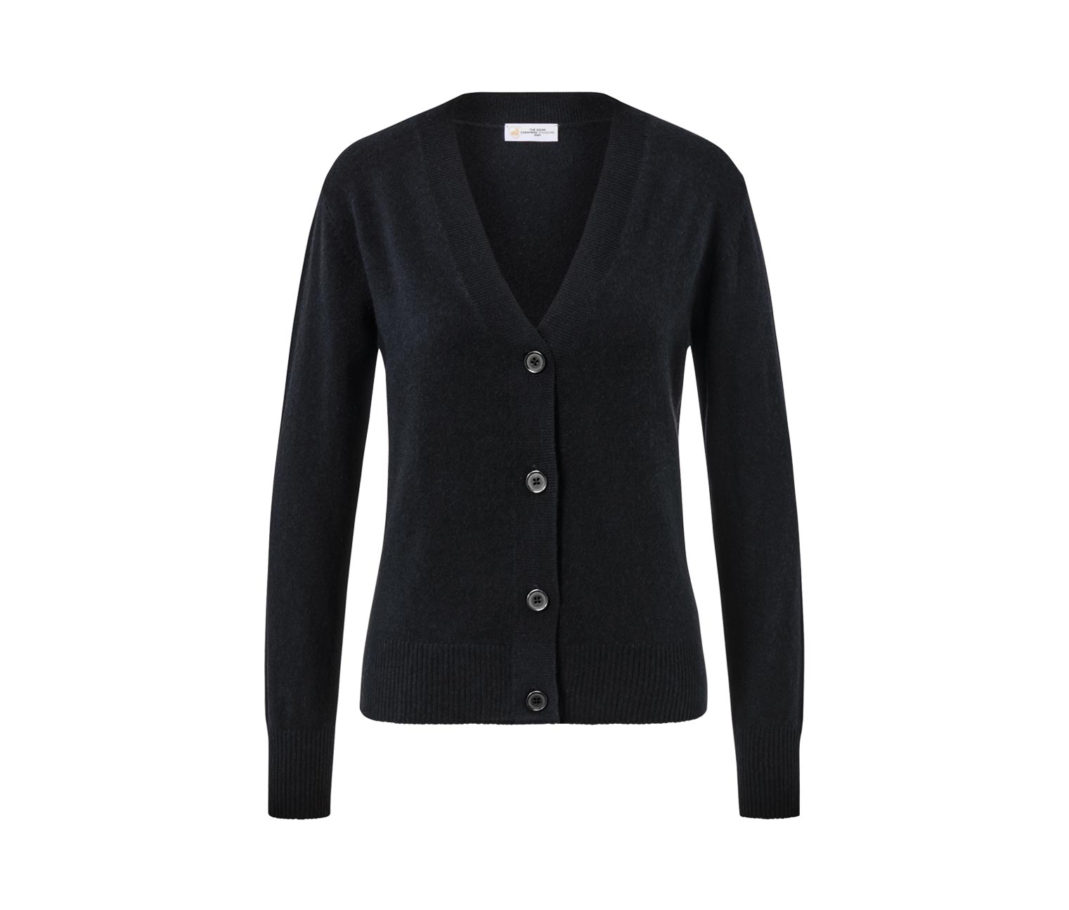 Thumbnail - Tchibo - Feinstrick-Cardigan mit Cashmere - Damen - Gr. XL - schwarz