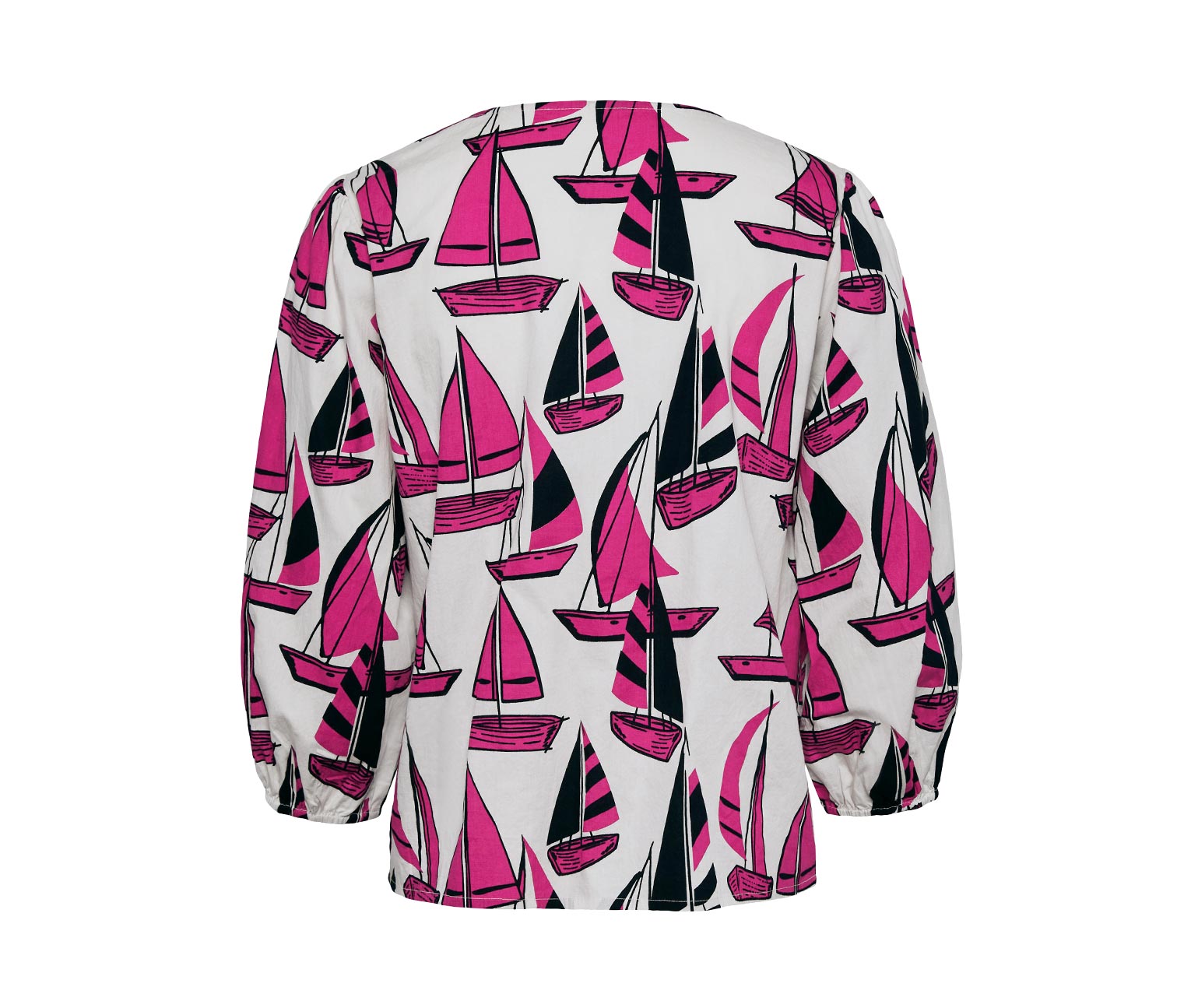 Thumbnail - Tchibo - Bluse mit Print - Damen - Gr. 36 - weiß