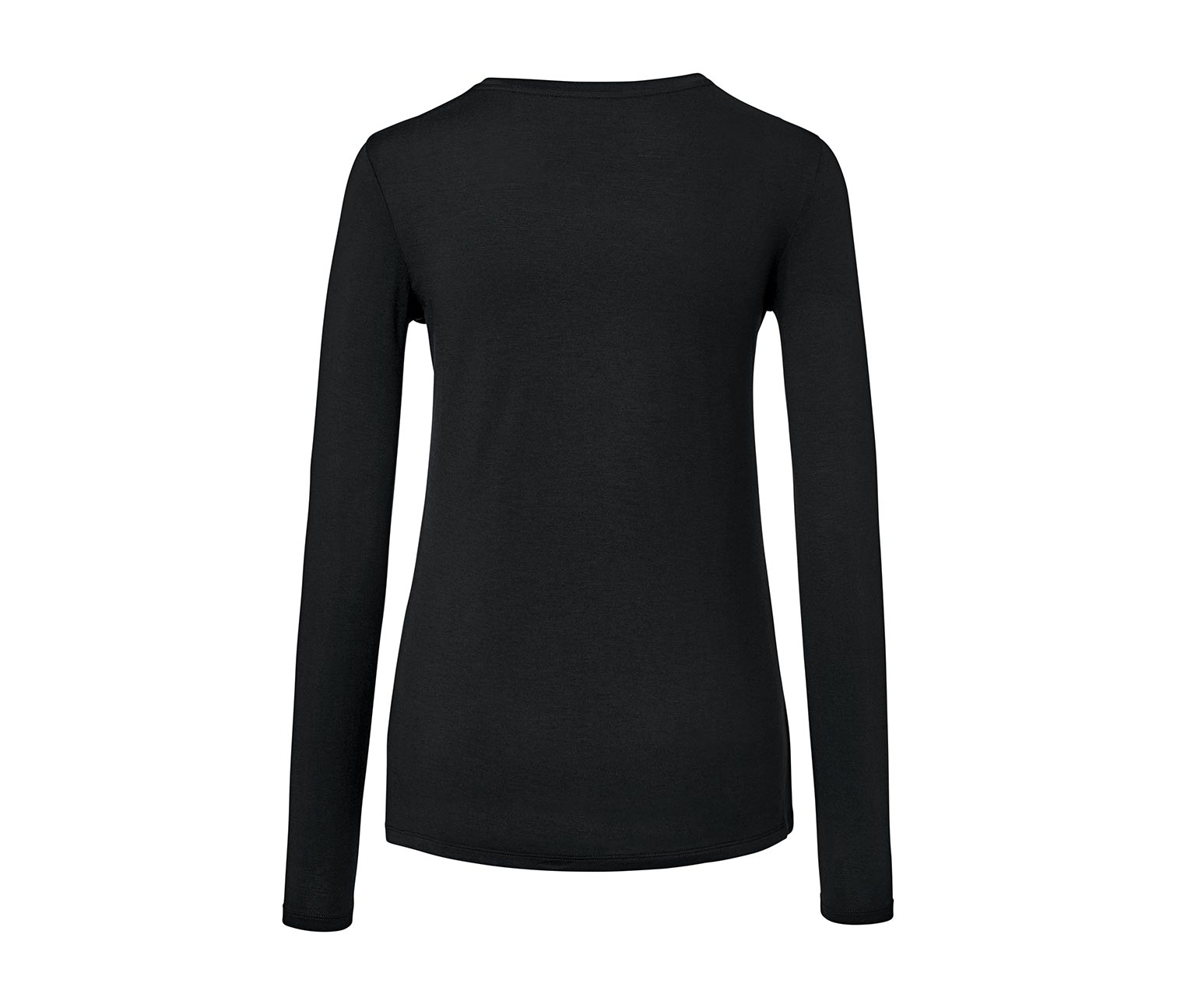 Thumbnail - Tchibo - Thermo-Langarmshirt - Damen - Gr. L - schwarz