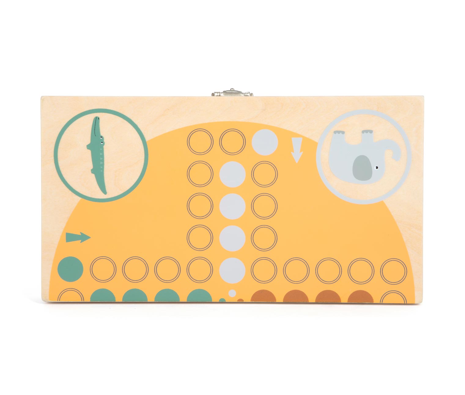 Thumbnail - small foot Ludo »Safari« - orange