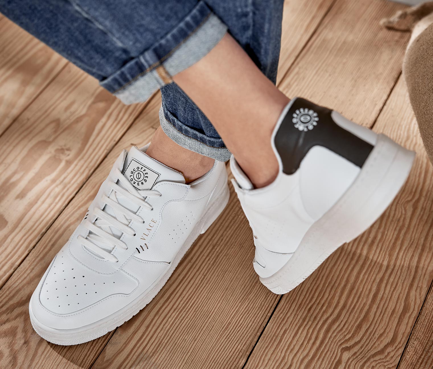 Thumbnail - Tchibo x Vlace Coffee Lover Sneaker - Gr. 40 - braun