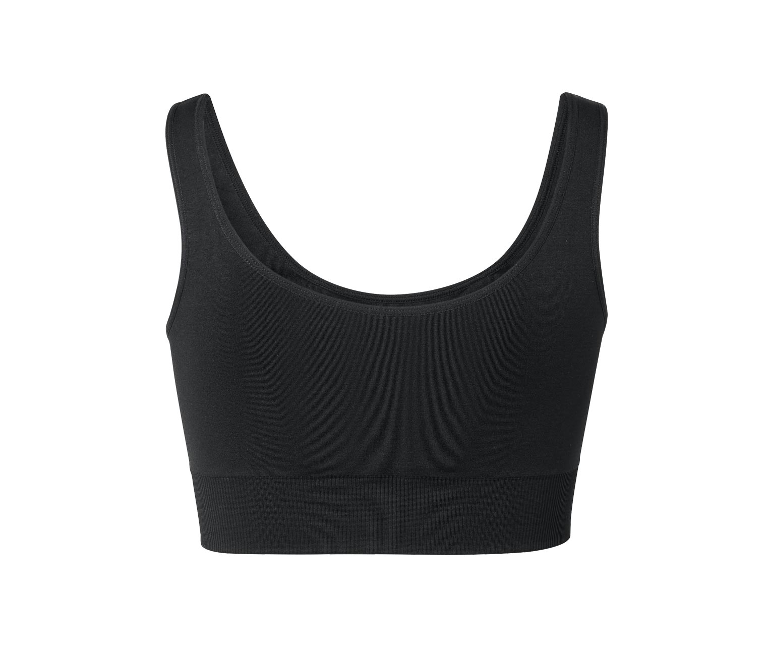 Thumbnail - Tchibo - Seamless-Sport-Bustier - Damen - Gr. M - schwarz