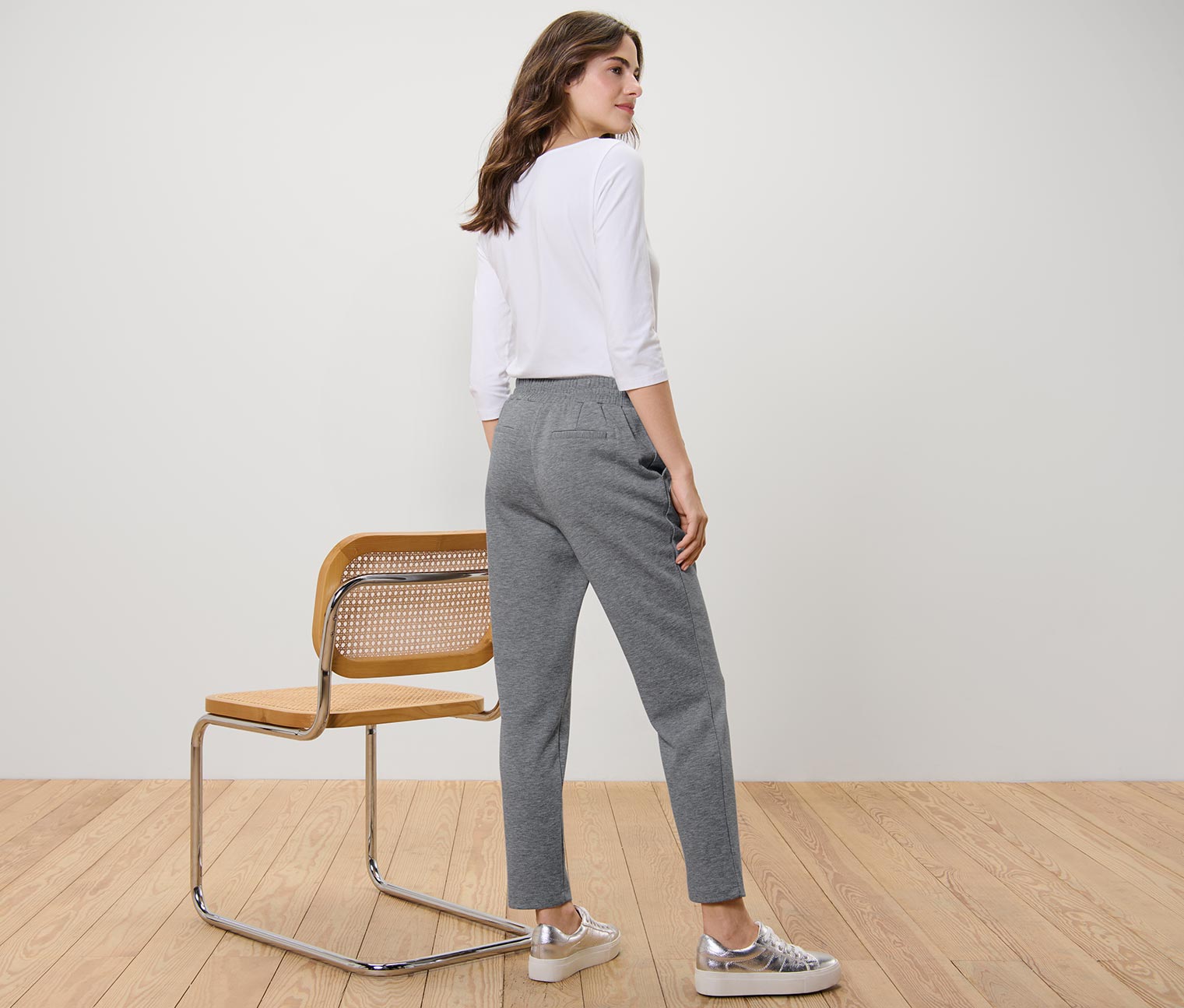 Thumbnail - Tchibo - Joggpants - Damen - Gr. S - grau