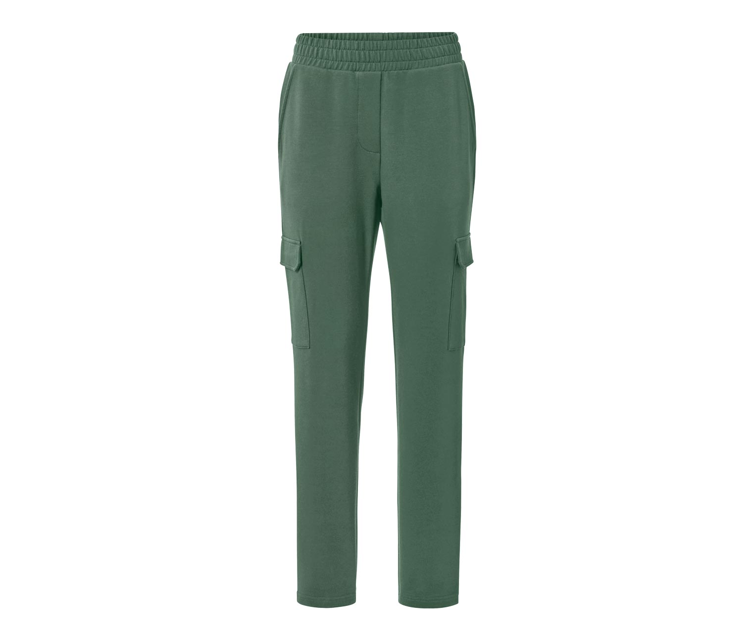 Thumbnail - Tchibo - Joggpants mit Cargo-Taschen - Damen - Gr. XL - dunkelgrün