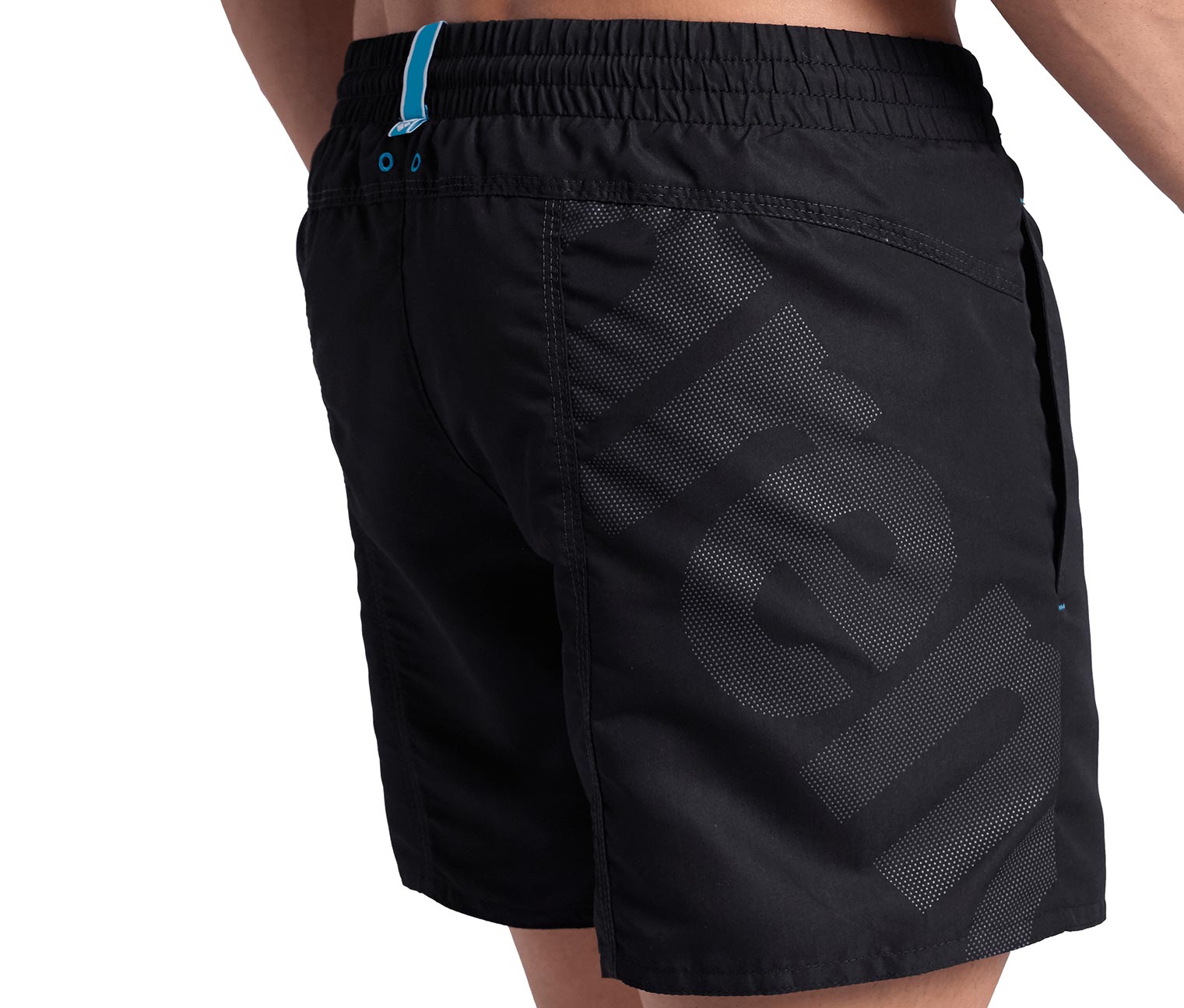 Thumbnail - Tchibo - arena Pro_File Beach Shorts - Herren - Gr. S - schwarz