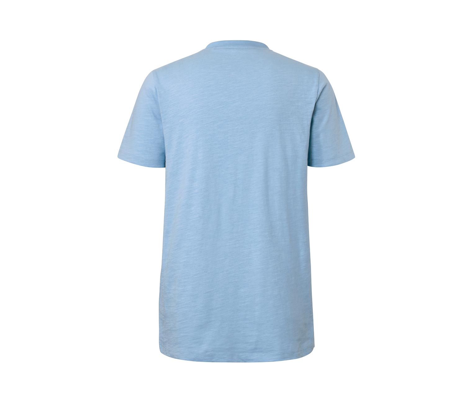 Thumbnail - Tchibo - Kurzarm-Henley - Herren - Gr. S - hellblau
