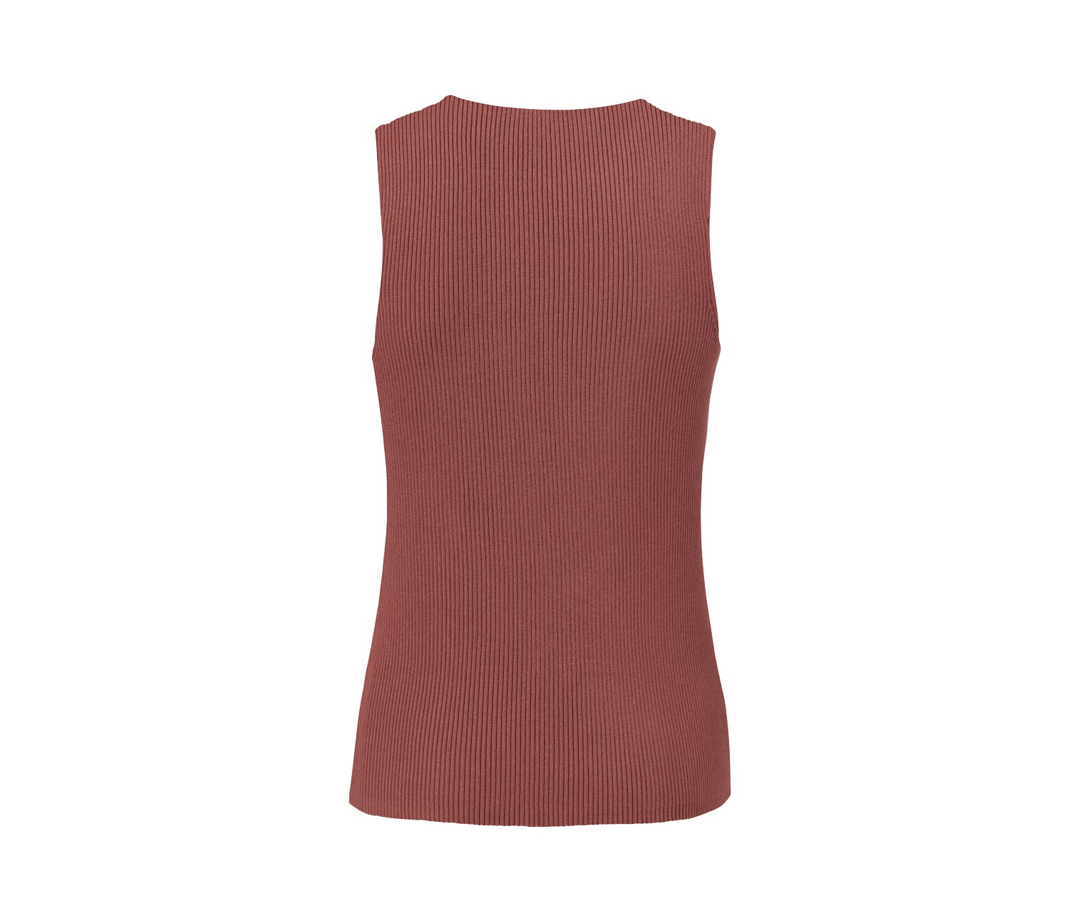 Thumbnail - Tchibo - Stricktop - Damen - Gr. L - rotbraun
