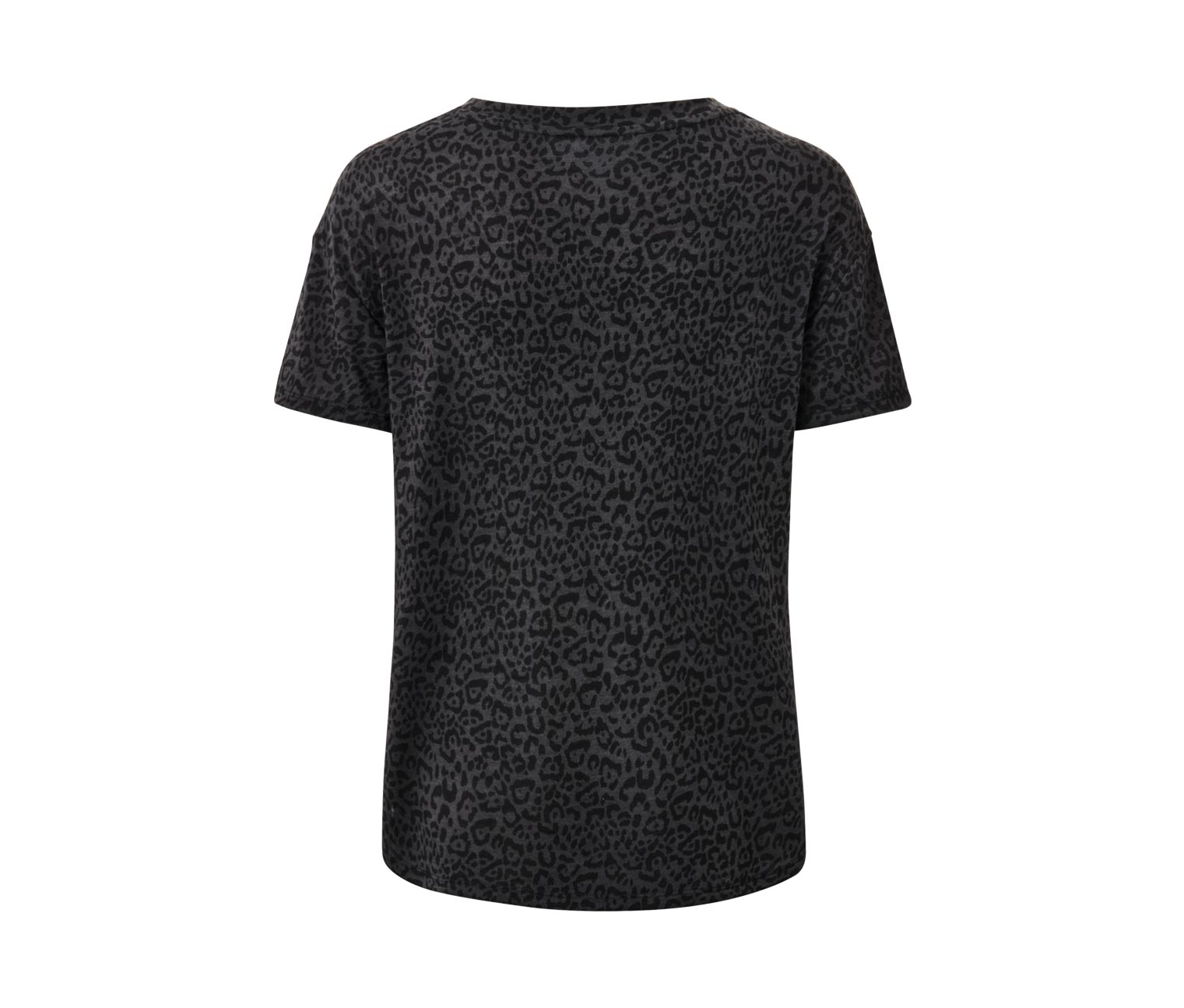 Thumbnail - Tchibo - Sportshirt - Damen - Gr. L - anthrazit/print