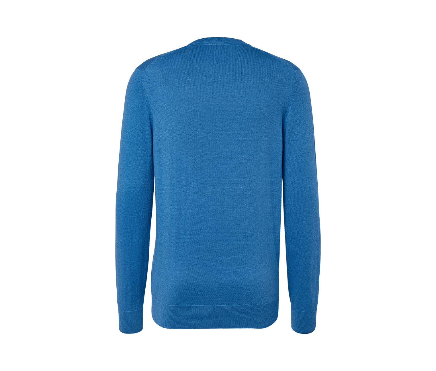 Thumbnail - Tchibo - Pullover mit Rundhalsausschnitt - Herren - Gr. M - blau