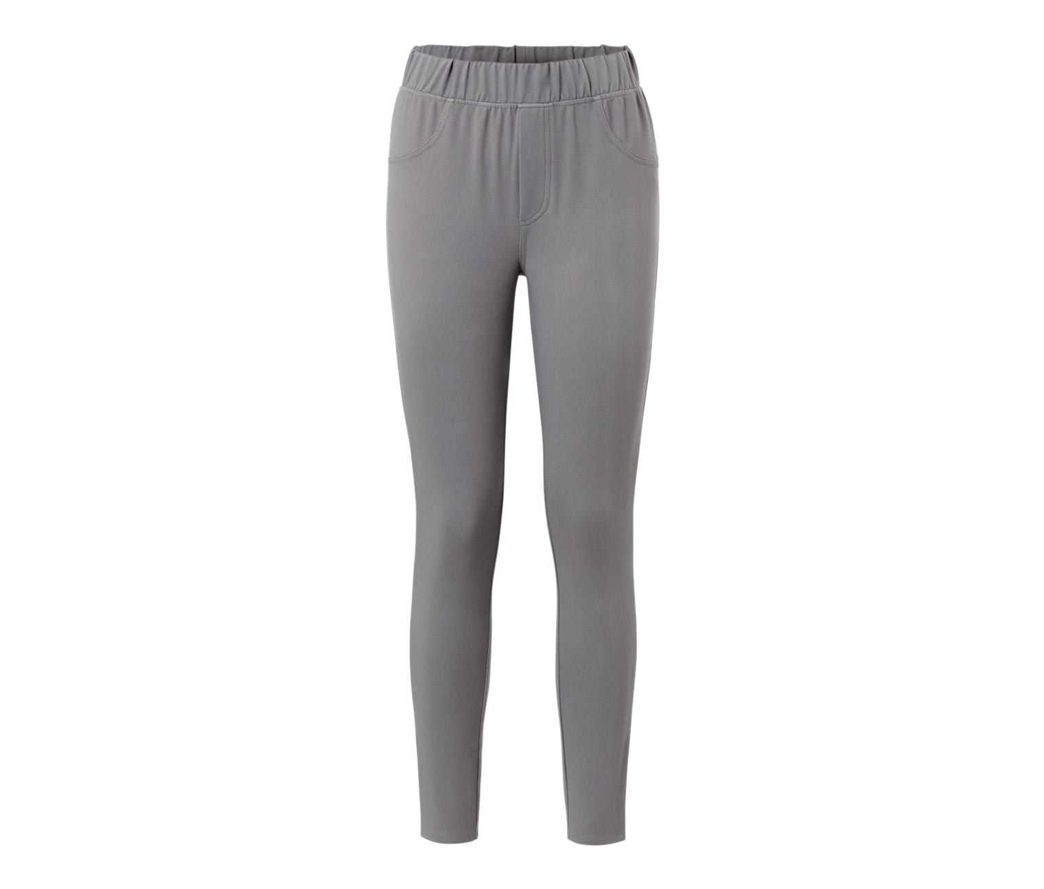 Thumbnail - Tchibo - Leggings in Jeansoptik - Damen - Gr. XL - grau