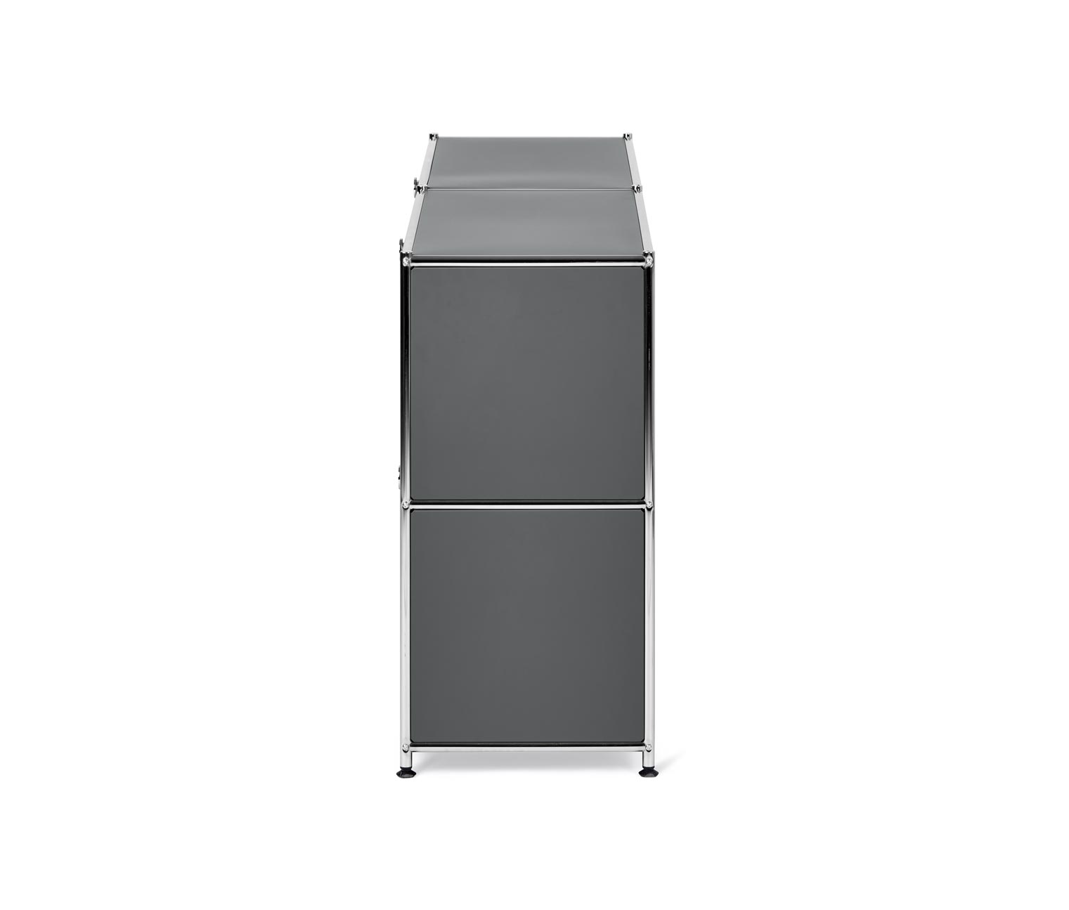 Thumbnail - Tchibo - Sideboard »Cn3« mit vier Klappen - 152x40x82,5cm - chrom - Stahl / Aluminium / Kunststoff