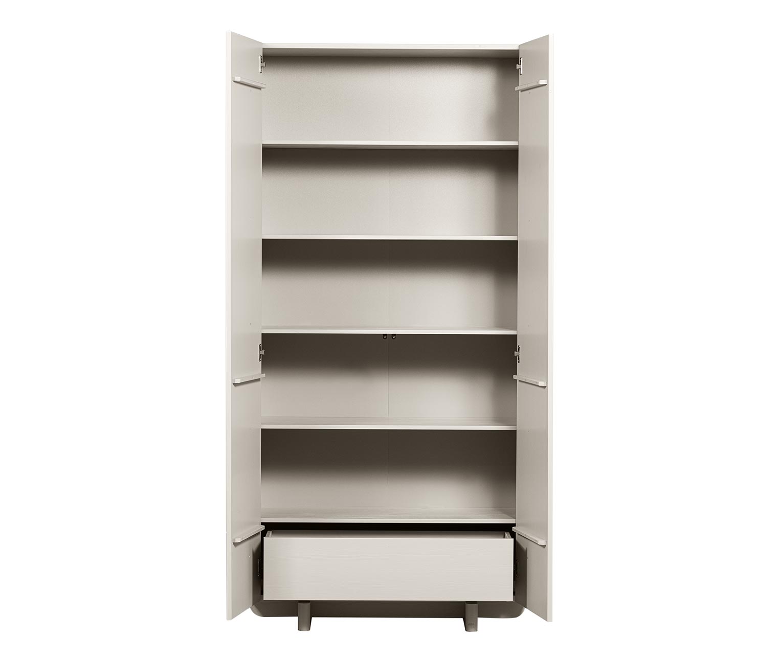 Thumbnail - Tchibo - Woood Lagerschrank »Basu« kiefer dust - 101x46x210cm - weiß - Holz