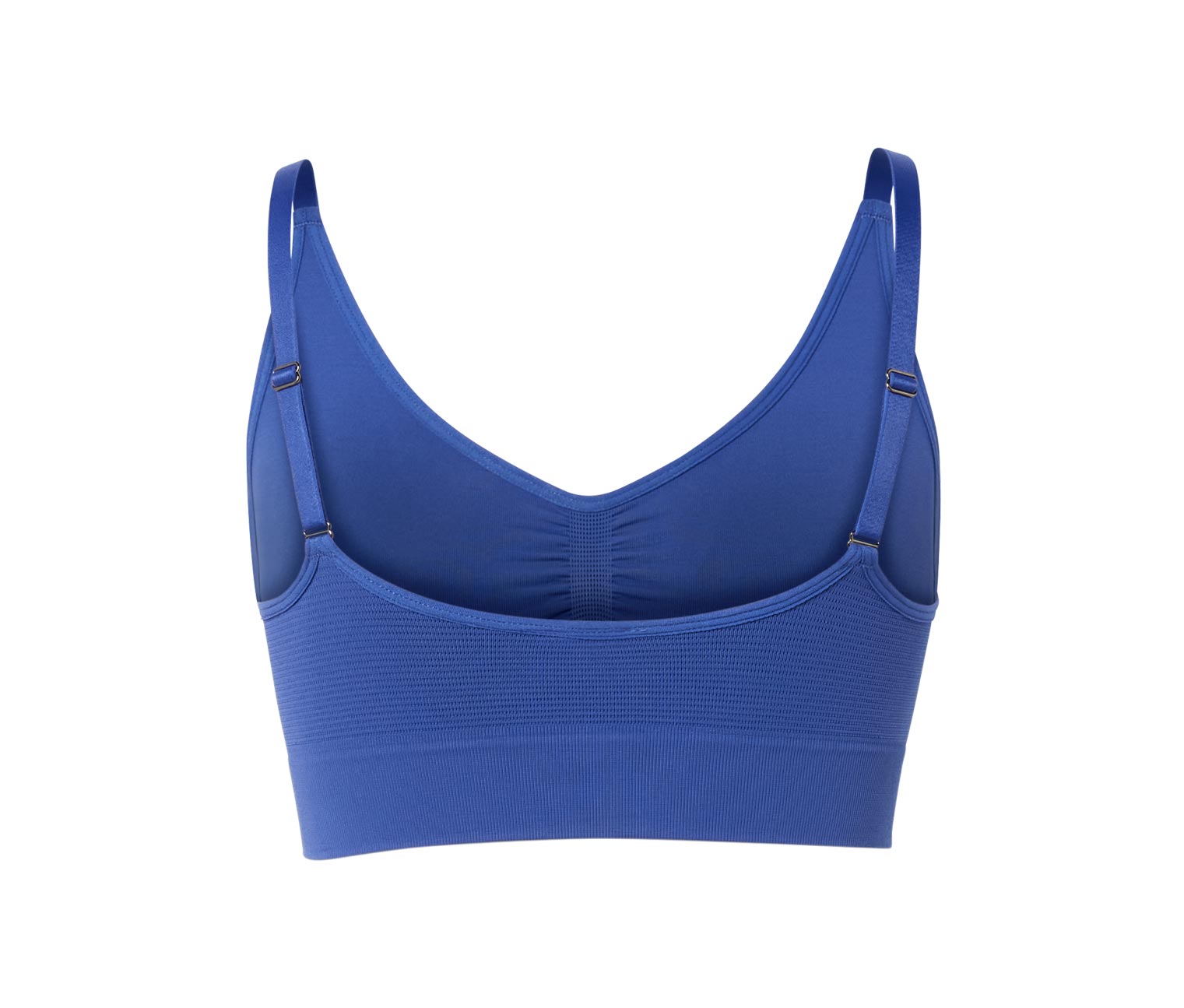 Thumbnail - Tchibo - Seamless-Sport-Bustier - Damen - Gr. S - blau