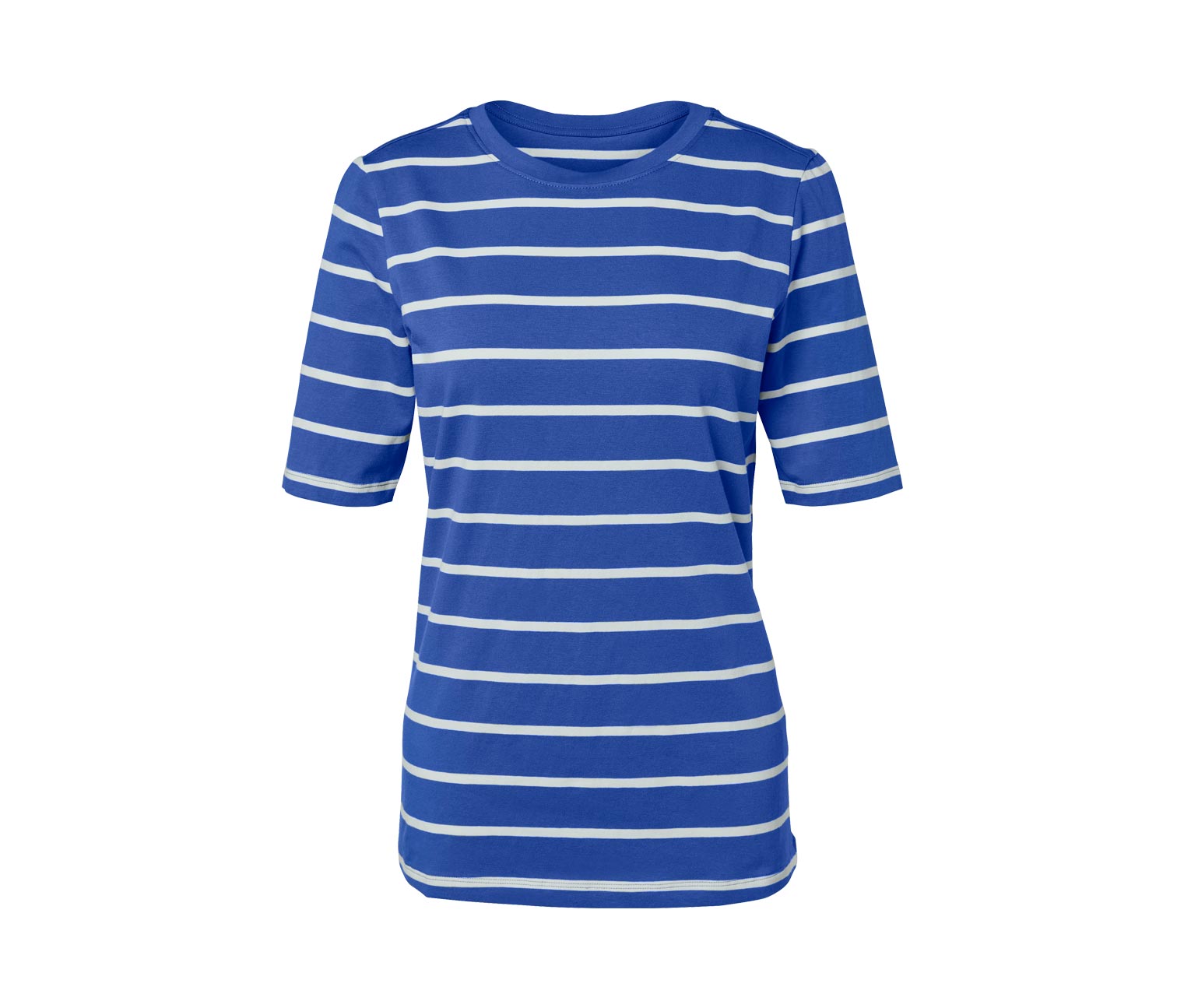 Thumbnail - Tchibo - Halbarmshirt - Damen - Gr. S - weiß