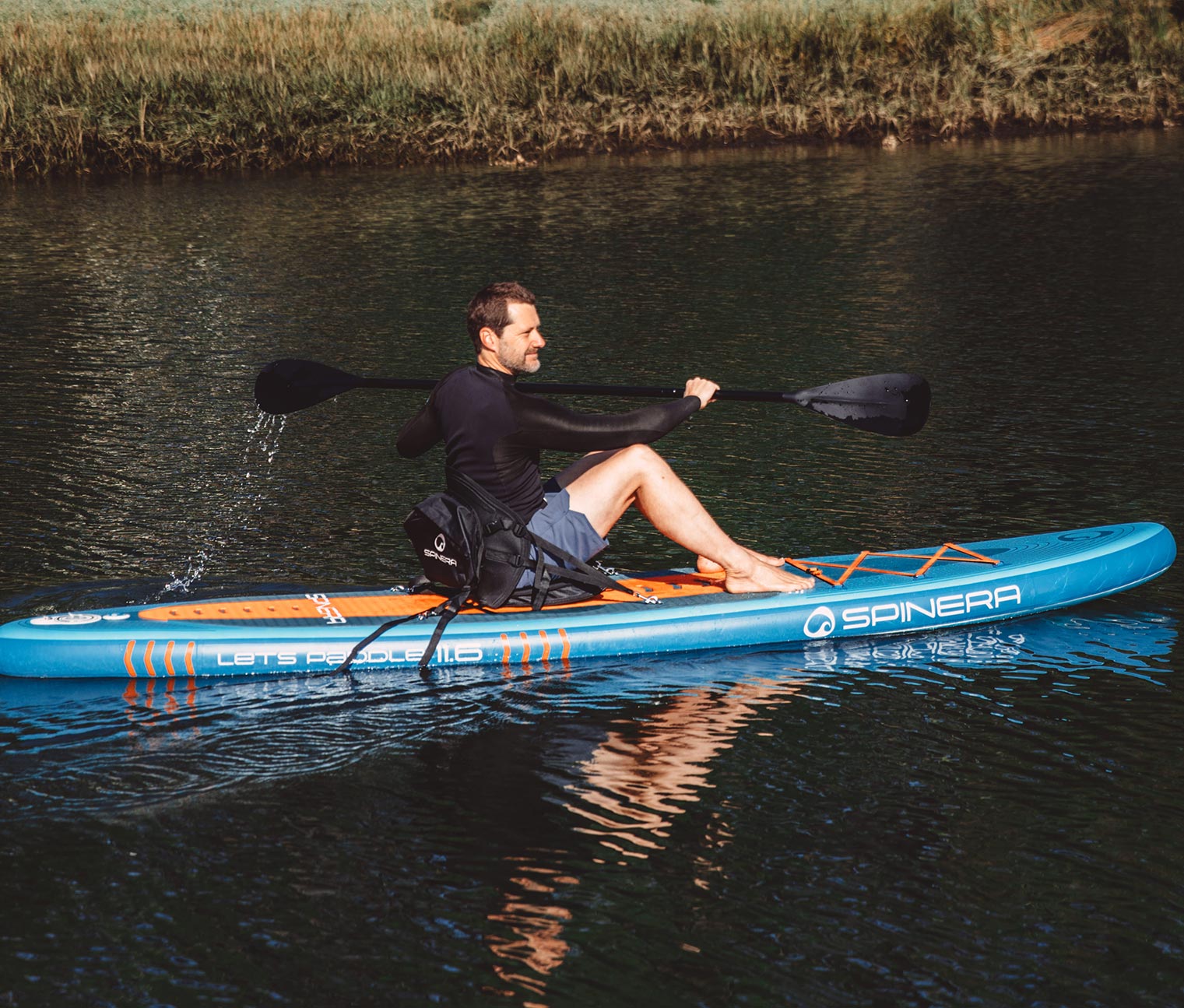 Thumbnail - Tchibo - Spinera SUP Board Lets Paddle 11' 6" - orange