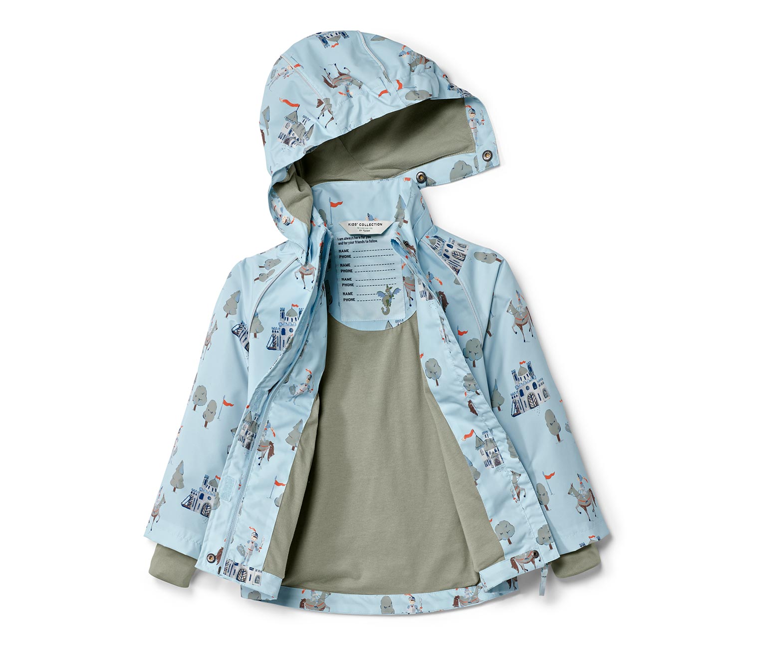 Thumbnail - Tchibo - Kinder-Regenjacke - Jungen - Gr. 86/92 - hellblau