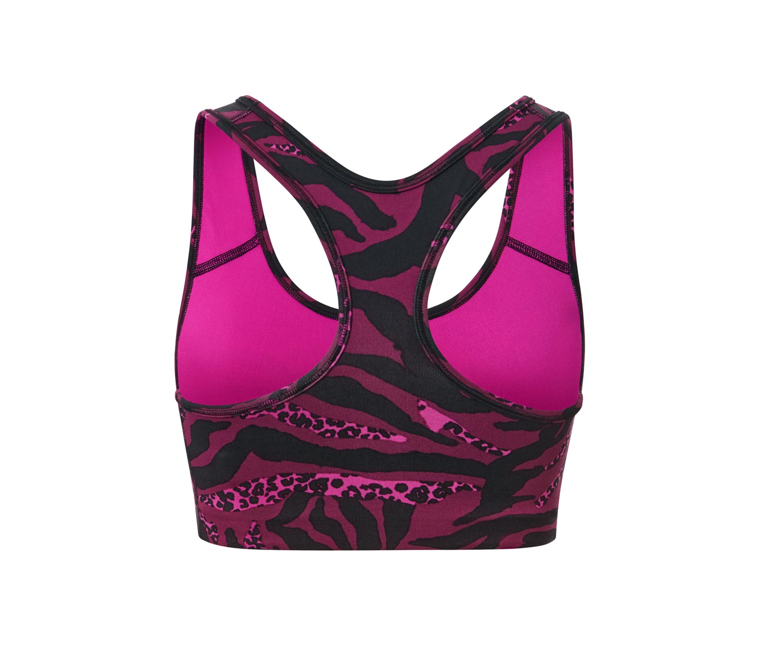 Thumbnail - Tchibo - Sport-Bustier - Damen - Gr. S - schwarz/print