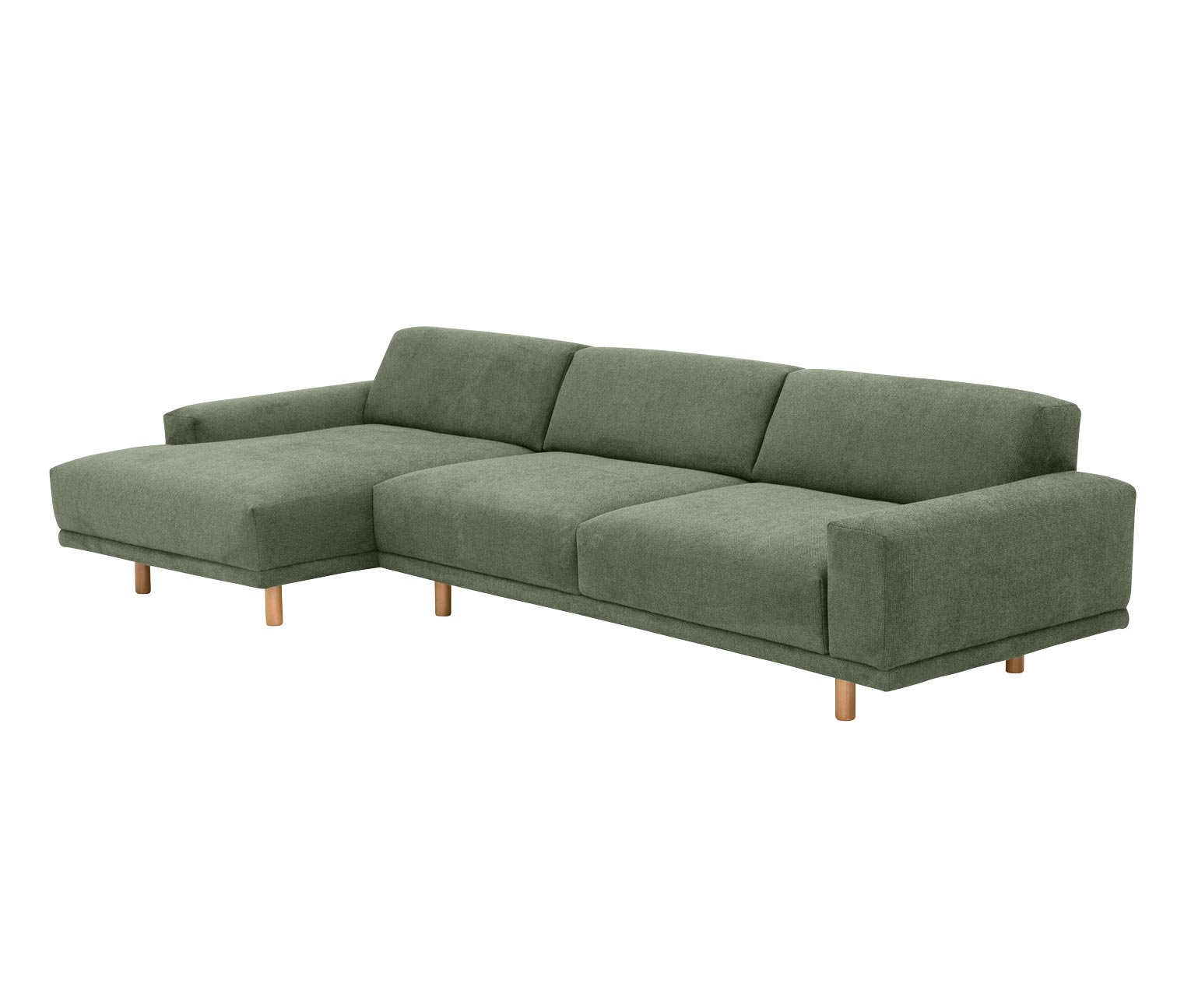 Thumbnail - Tchibo - Ecksofa »Penelope« - 283x133x68cm - braun - Eichenholz / Polyester / Polyamid