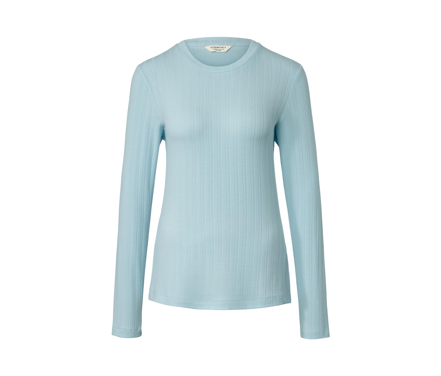 Thumbnail - Tchibo - Langarmshirt - Damen - Gr. M - hellblau