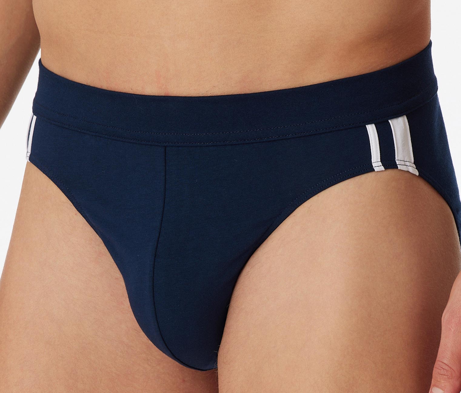 Thumbnail - 3 Schiesser Slips - Herren - Gr. M/5 - grau