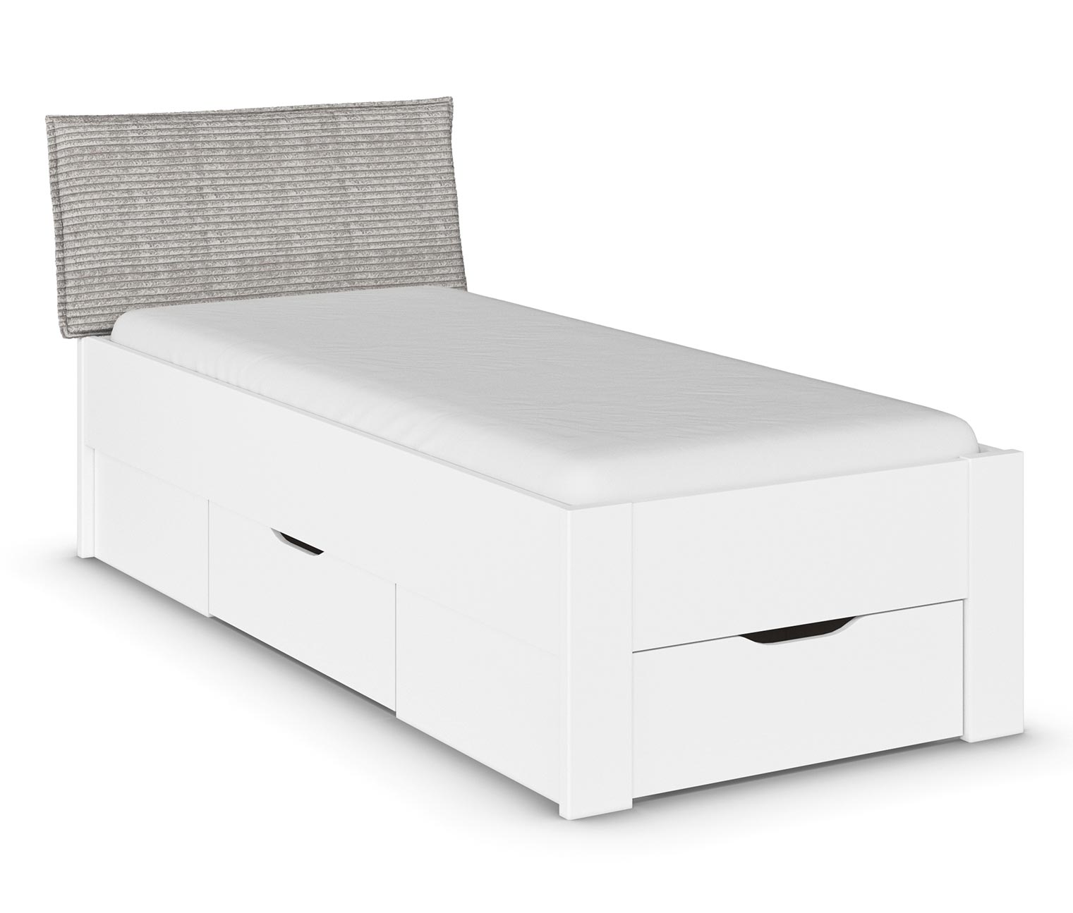 Thumbnail - rauch Bett »Aditio Beds« - 96x216x100cm - weiß - Holz