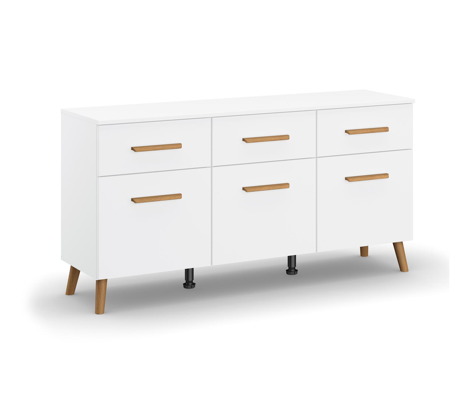 Thumbnail - rauch Kommode »Skandi« - 140x42x73cm - braun - Holz
