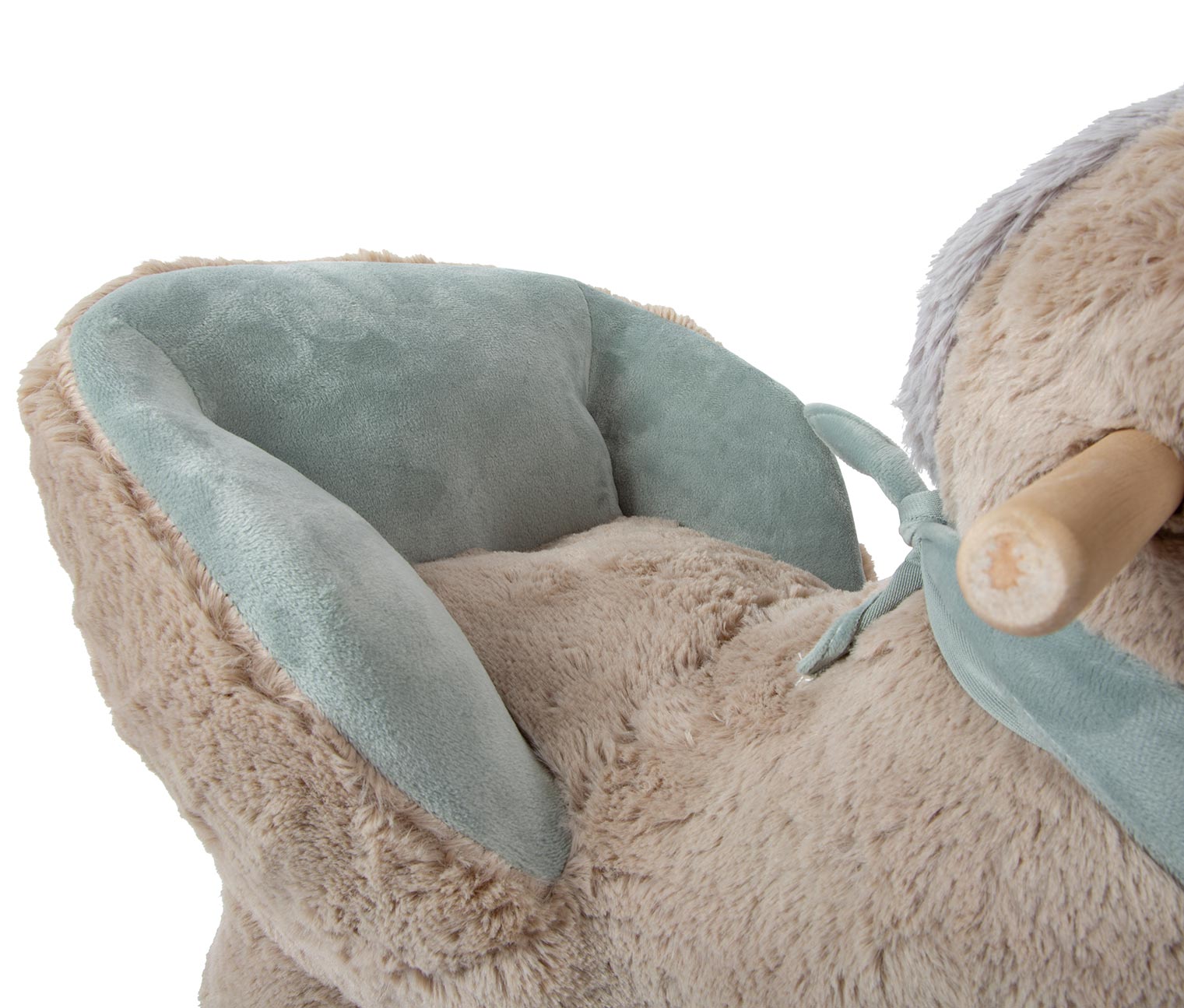Thumbnail - small foot Schaukeltier Esel mit Sitz - mehrfarbig