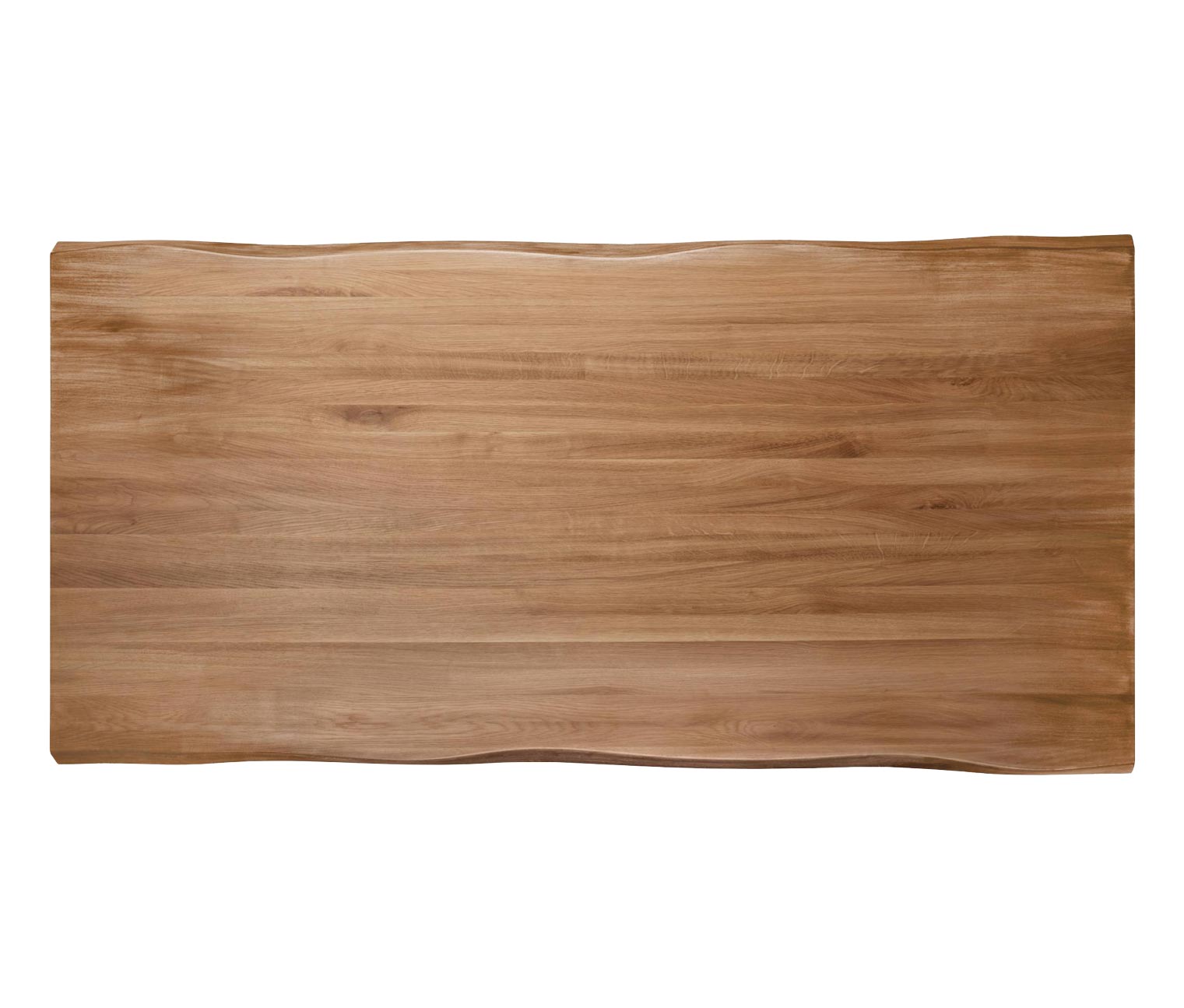 Thumbnail - Eglo Tisch mit gekreuzten Beinen - 180x90x76cm - hellbraun - Akazienholz / Metall