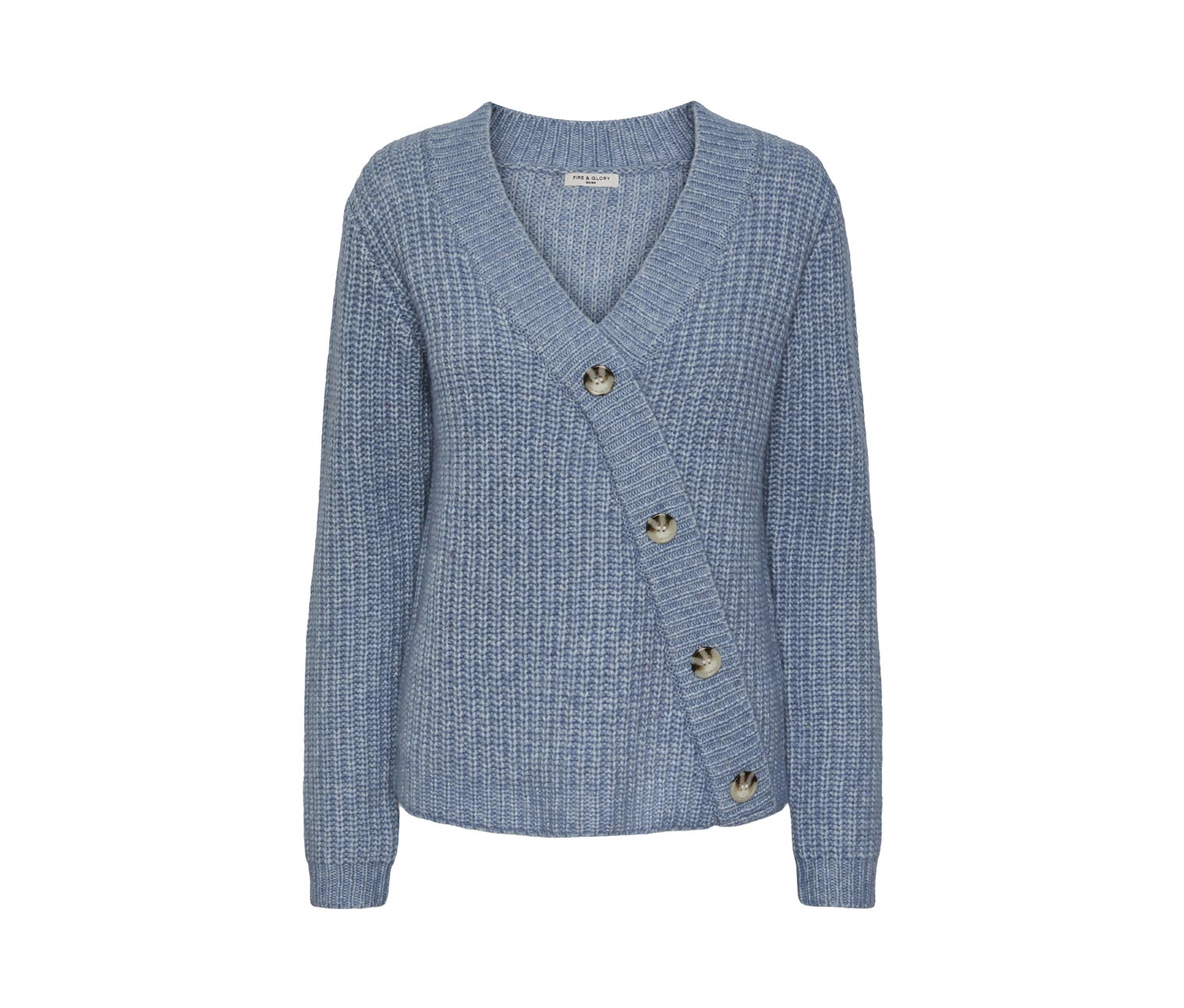 Thumbnail - Tchibo - Grobstrick-Cardigan - Damen - Gr. S - hellblau