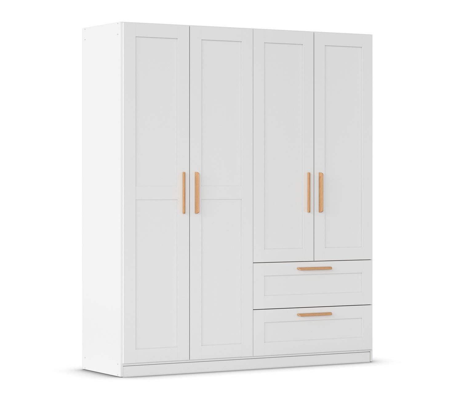 Thumbnail - rauch Drehtürenschrank »Quadra-Spin Country« - 181x54x210cm - braun - Holz
