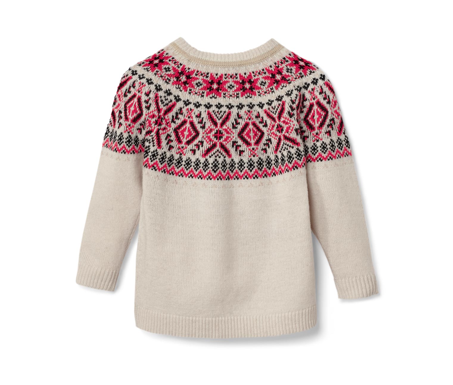 Thumbnail - Tchibo - Kinder-Norweger-Strickpullover - Herren - Gr. 98/104 - creme